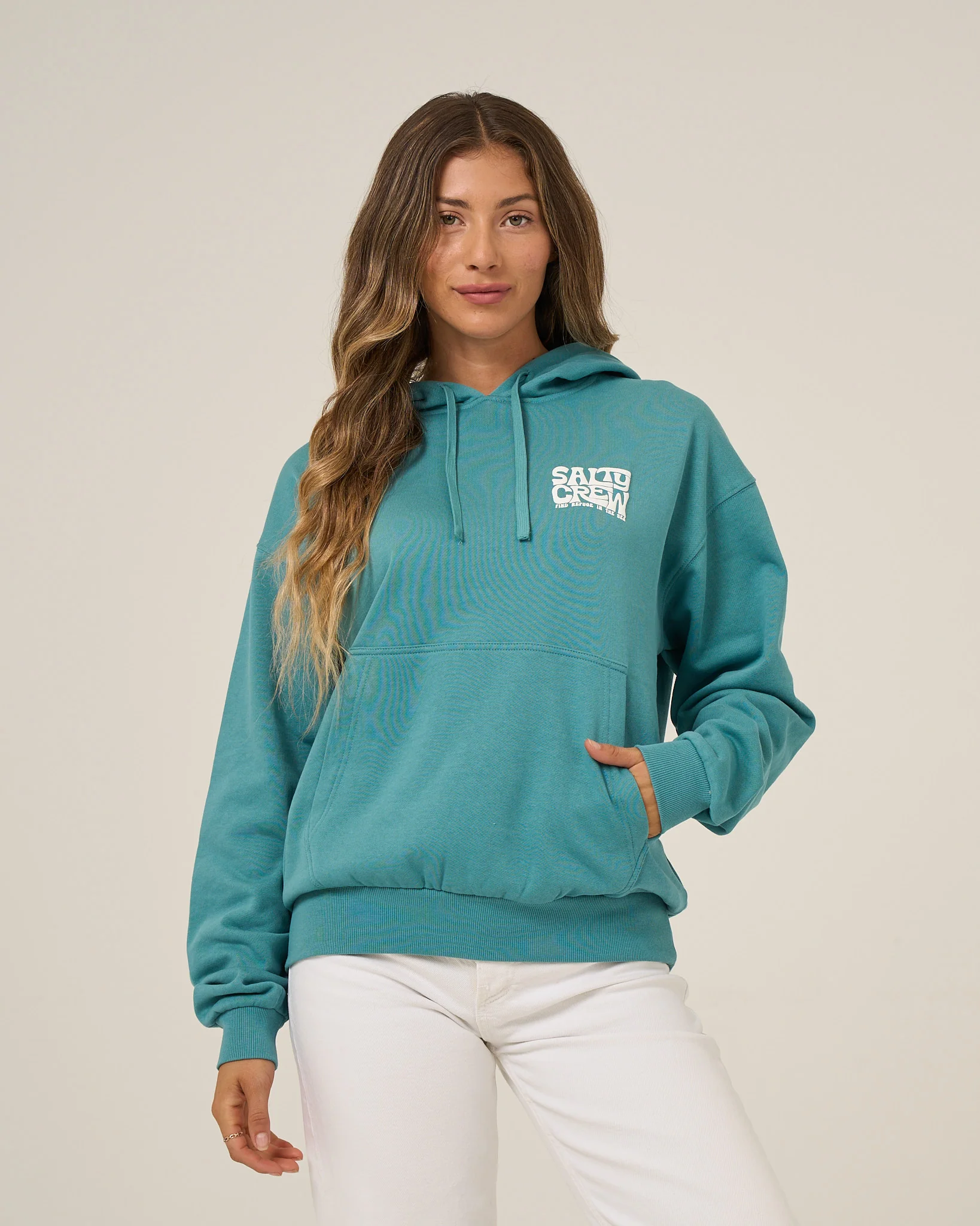 Freestyle Hoodie - Teal - Image 2