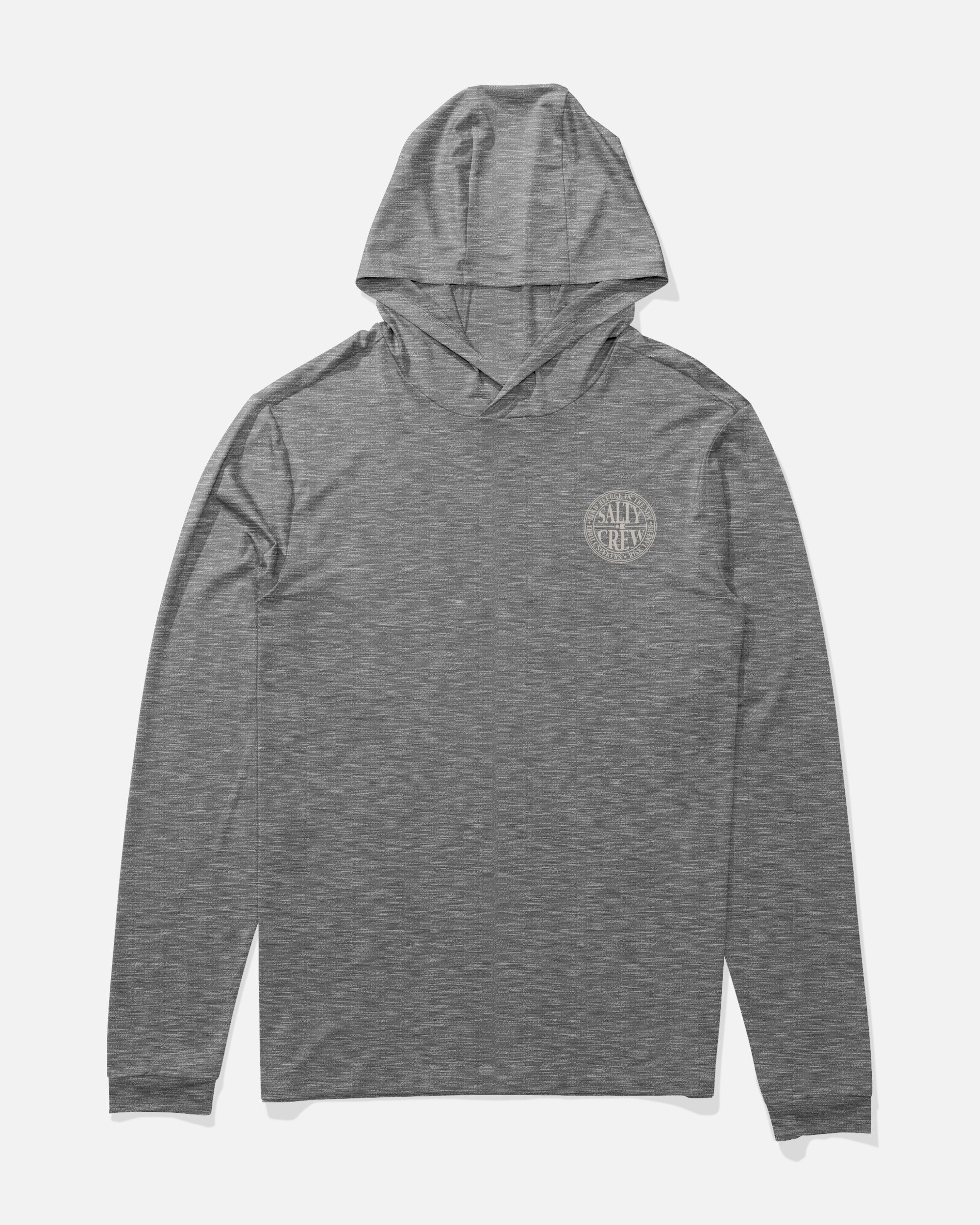 Global Hood Sunshirt - Charcoal - Image 2