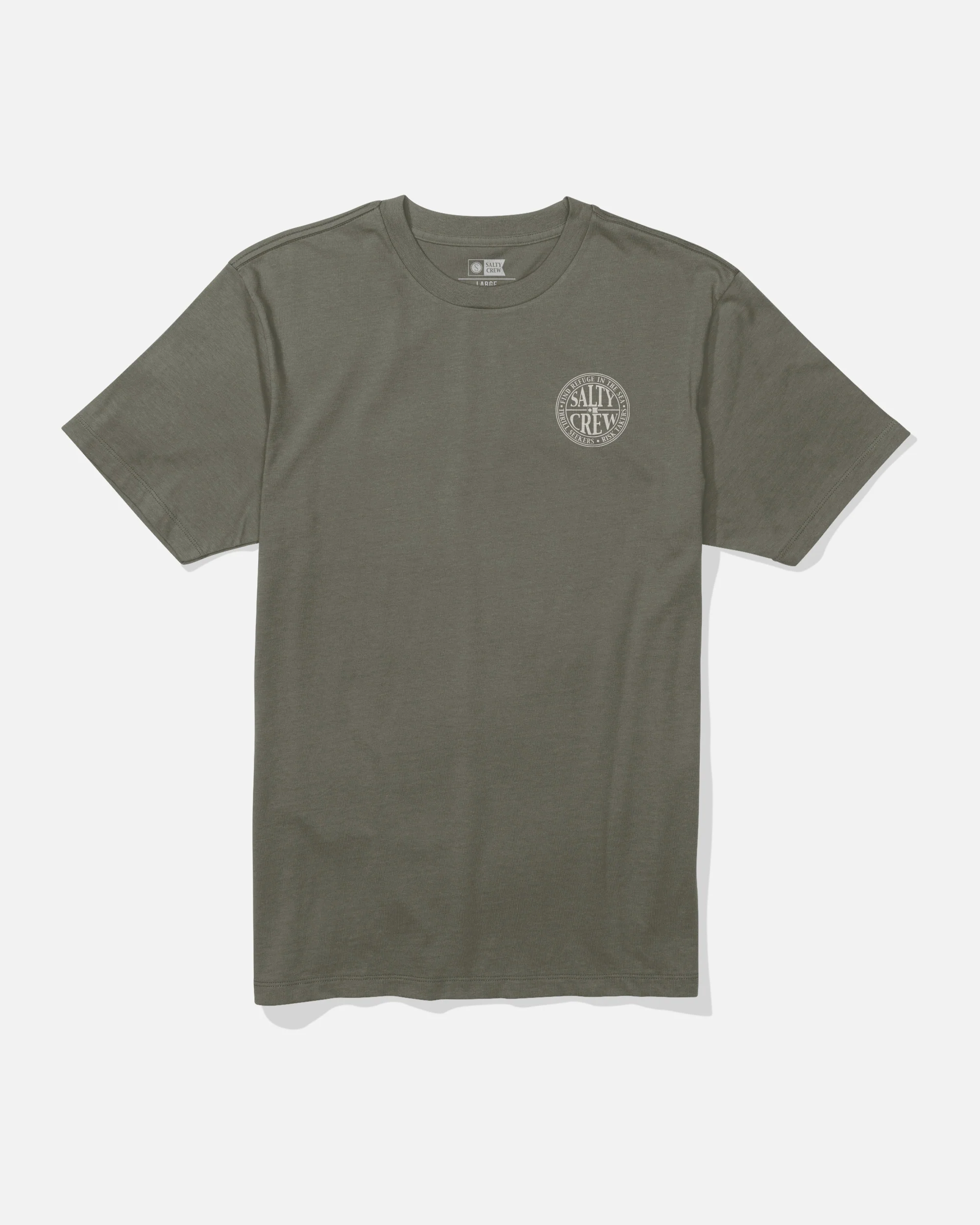 Global Tee - Dusty Olive - Image 2