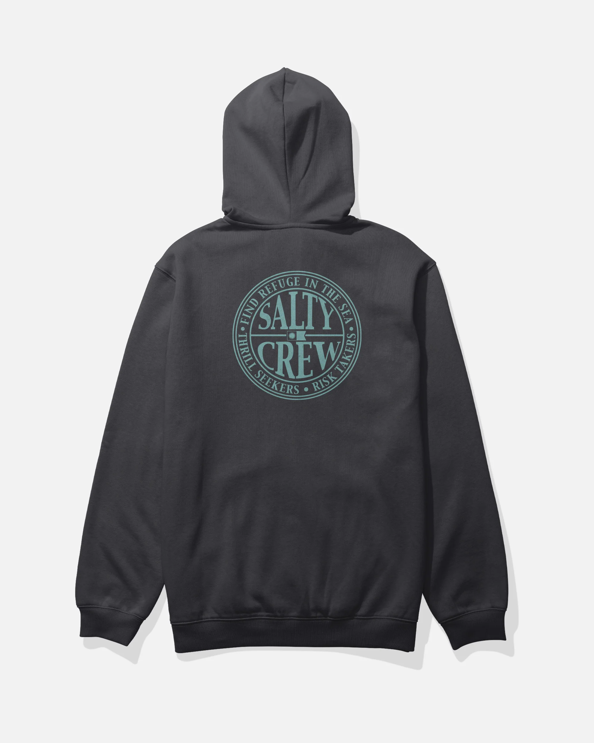 Global Zip Fleece Hoodie - Black