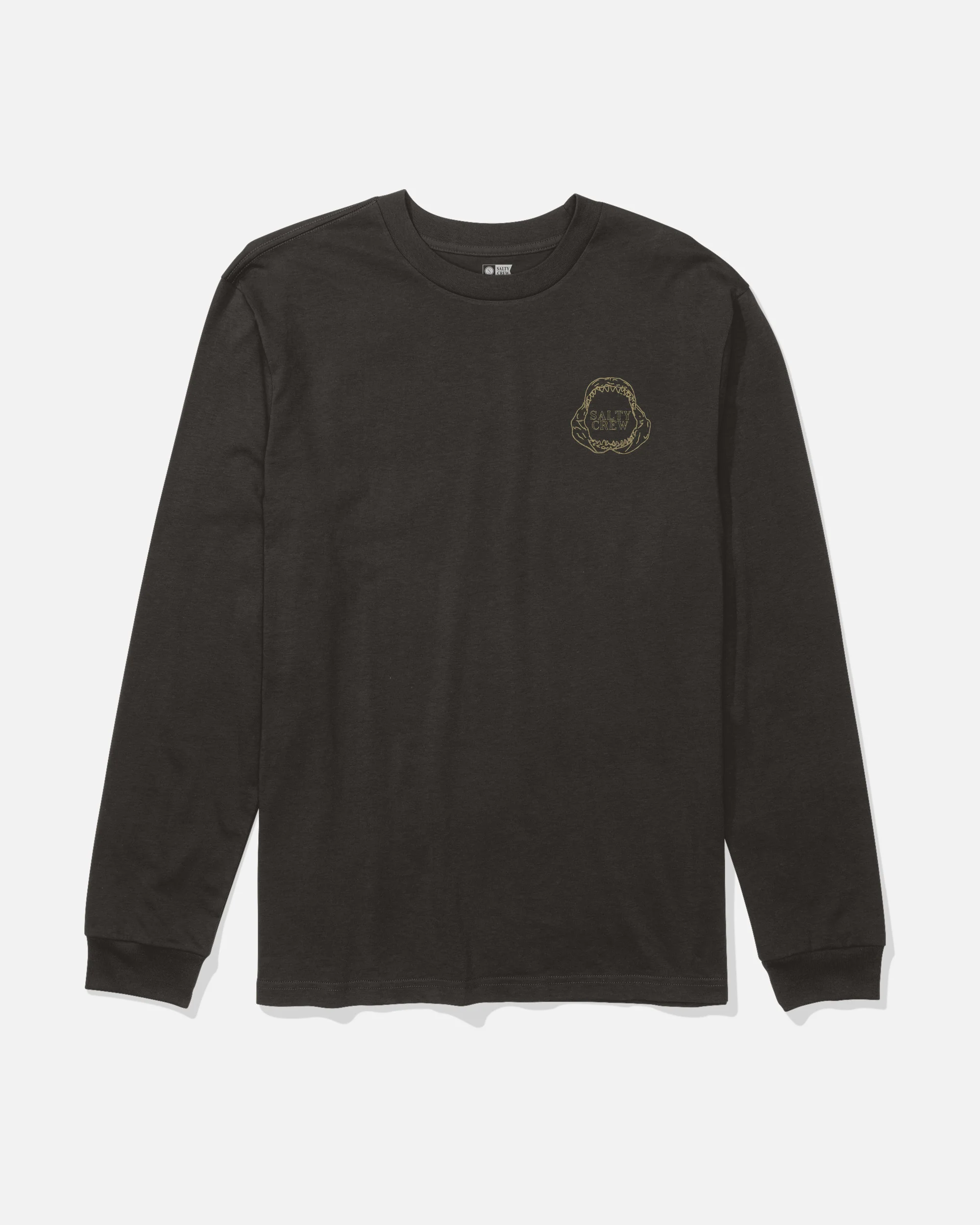 Great White Long Sleeve Tee - Black - Image 2