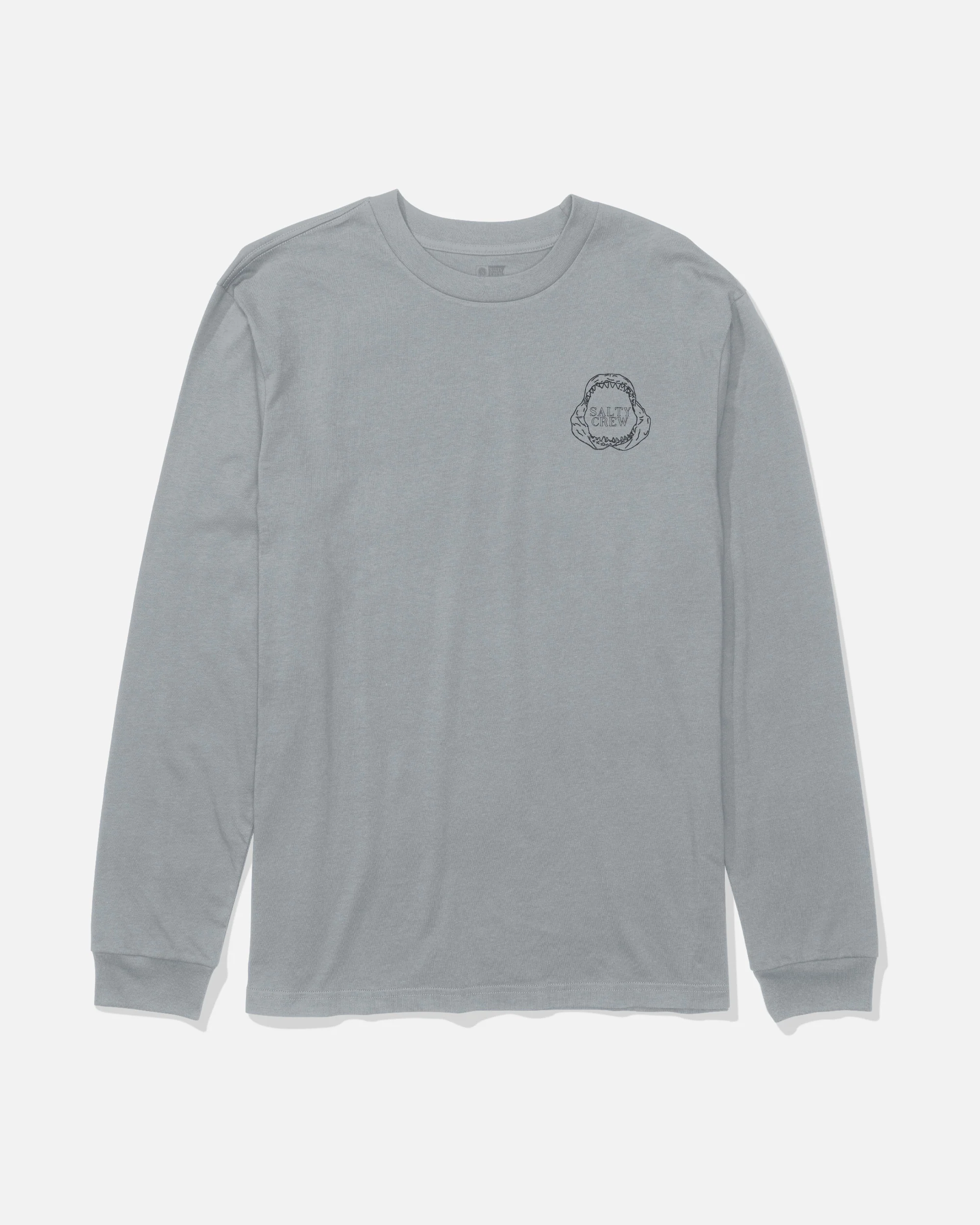 Great White Long Sleeve Tee - Quarry - Image 2