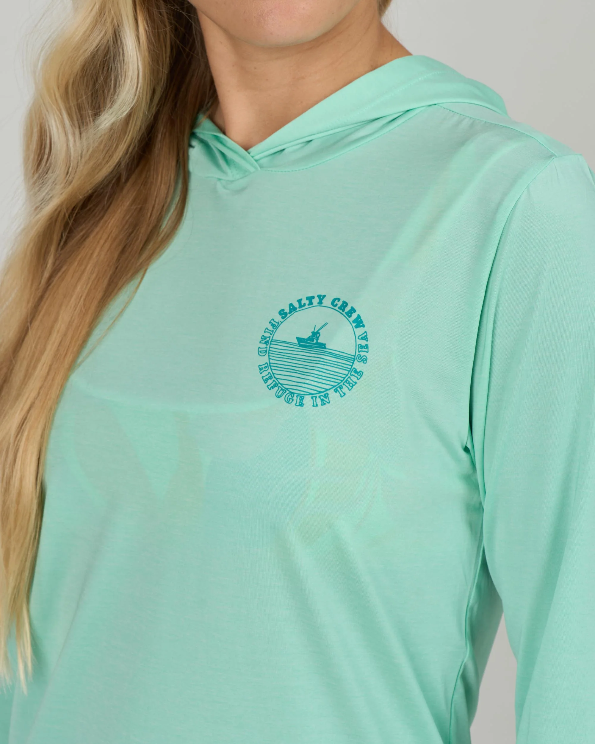 Heatwave Hooded Sunshirt - Mint - Image 3