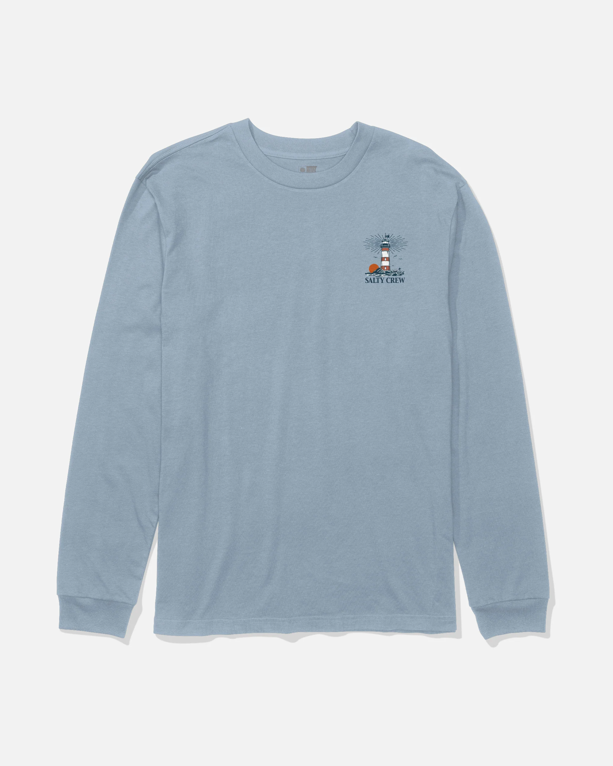 High Beam Long Sleeve Tee - Blue Fog - Image 2