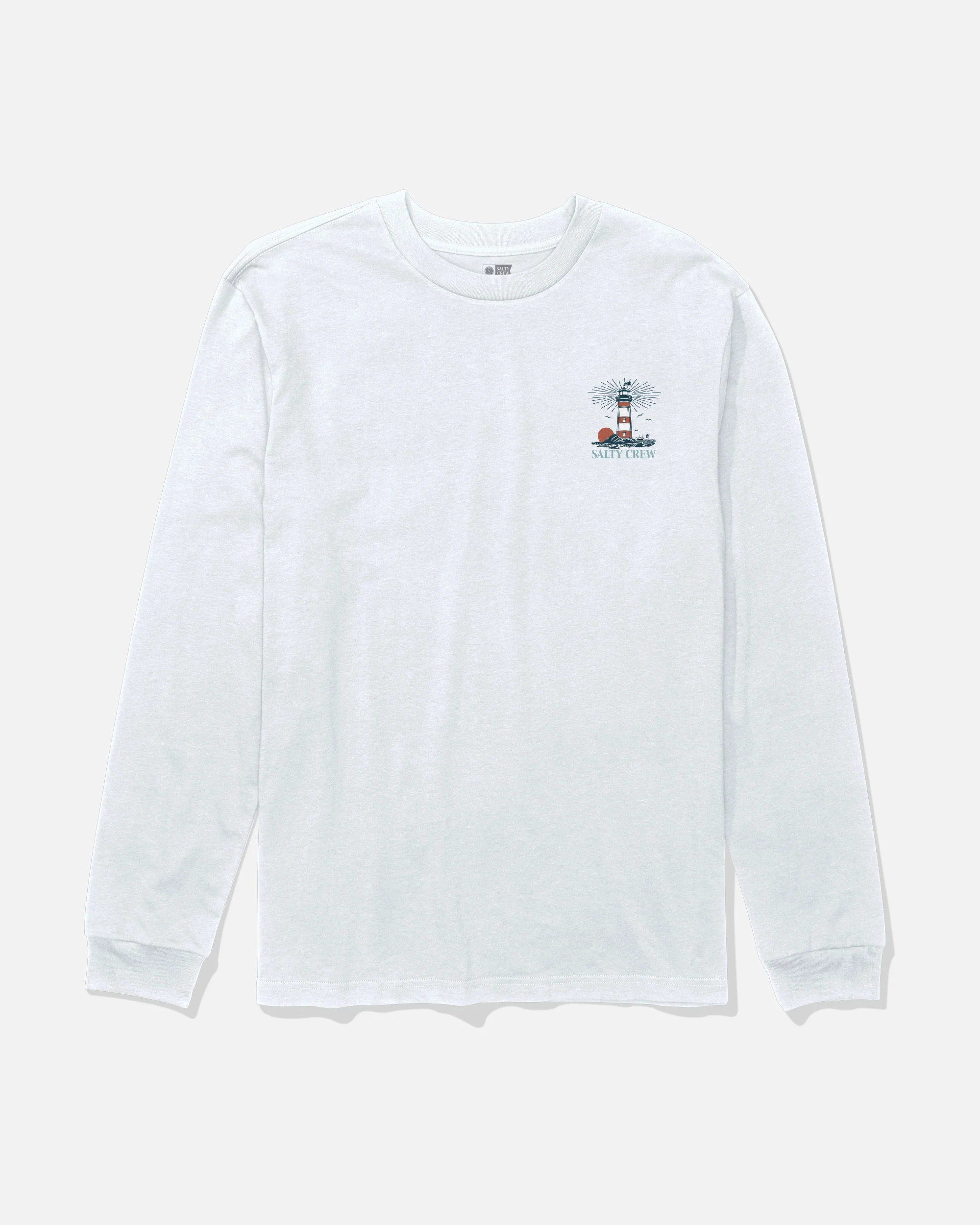 High Beam Long Sleeve Tee - White - Image 2