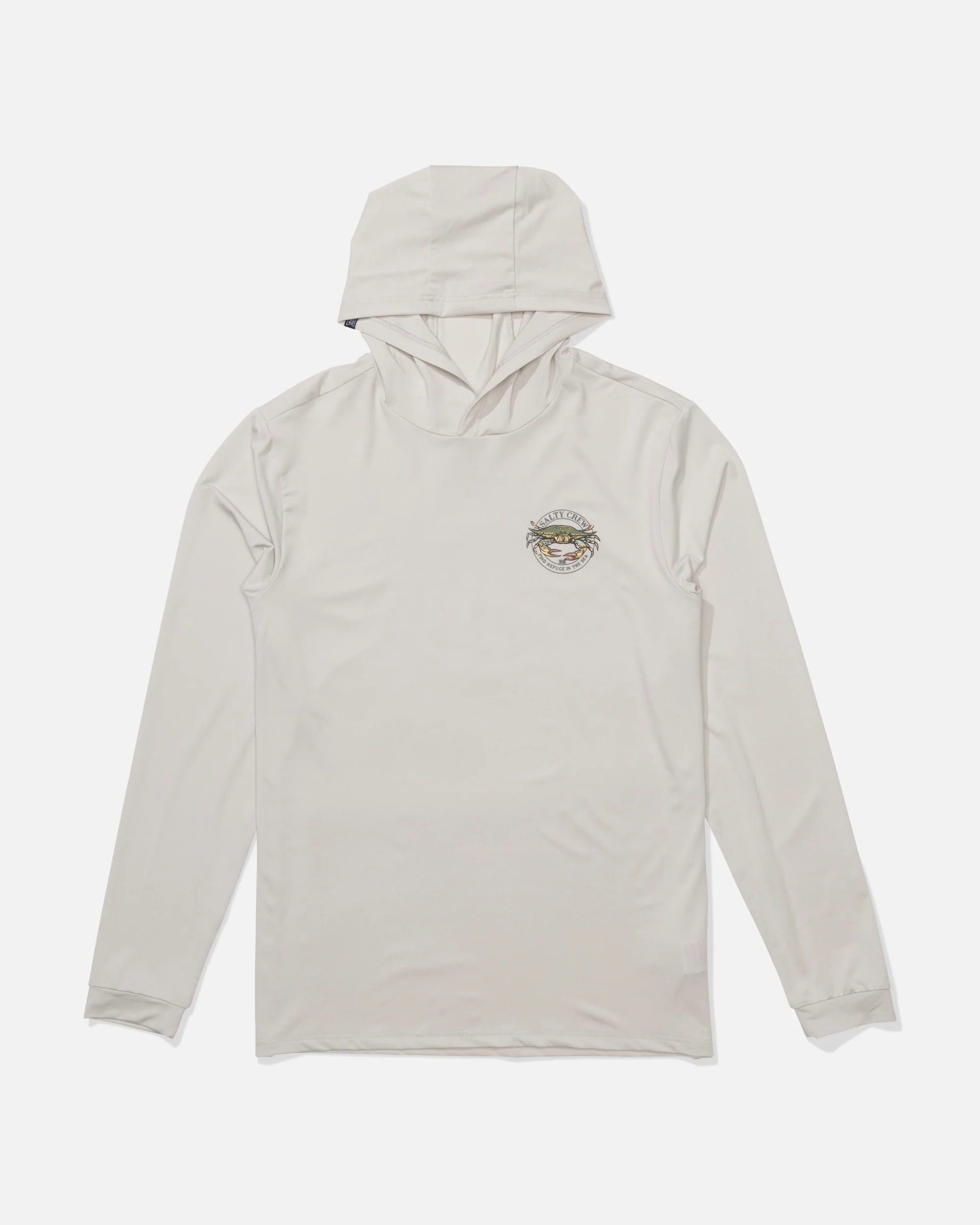 Jimmy Hooded Sunshirt - Athletic Heather - Image 2