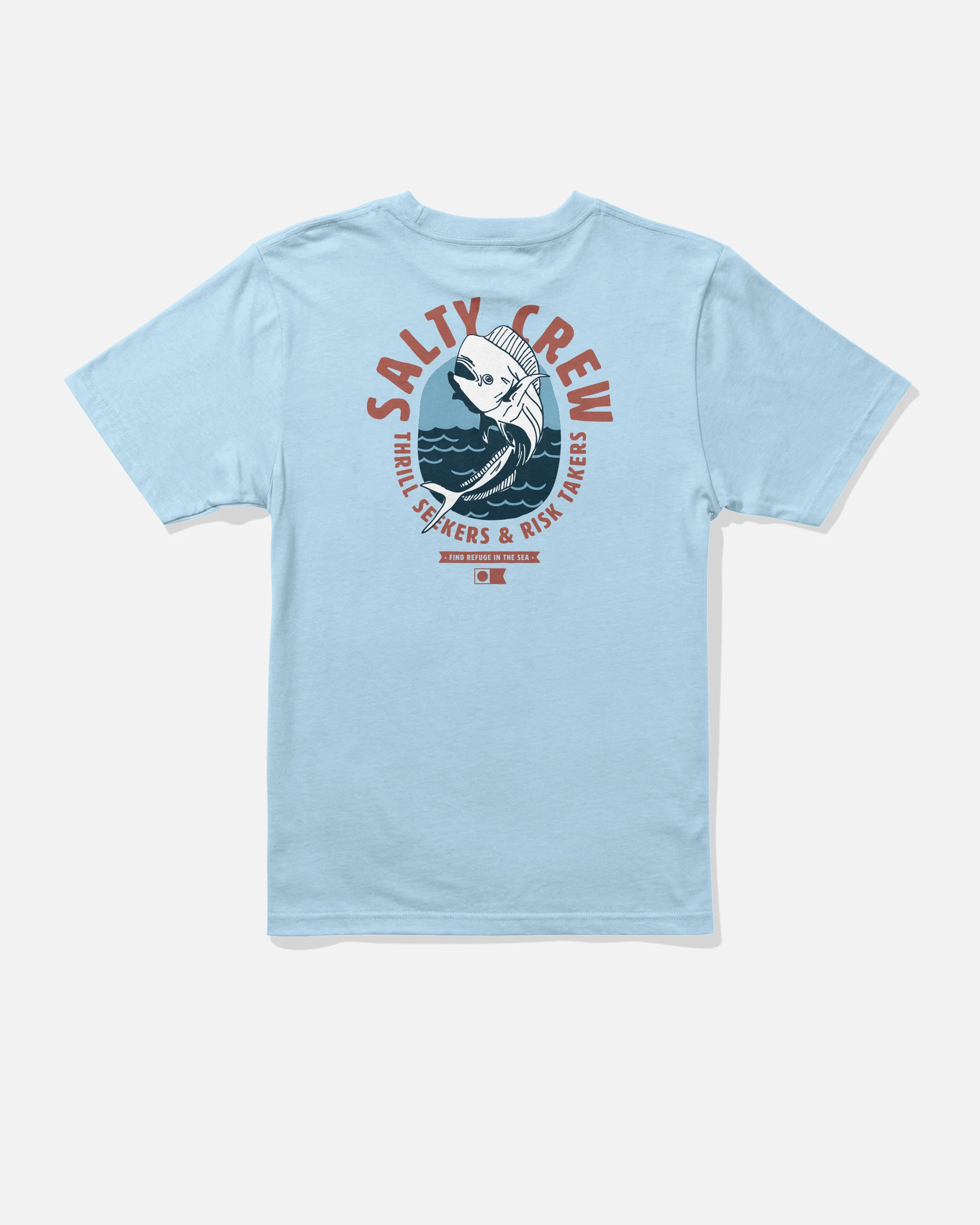 Leaping Boys Tee - Clear Sky