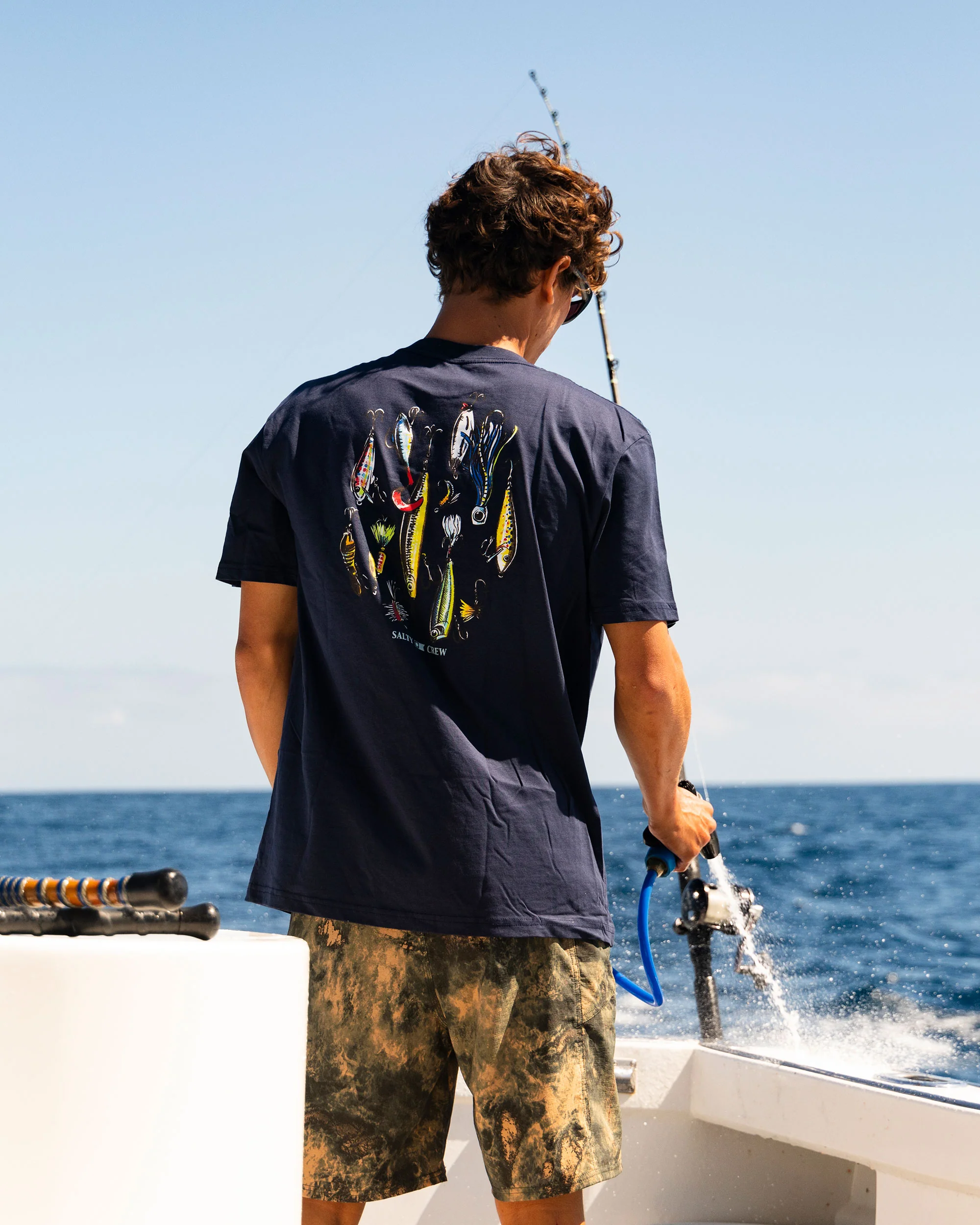 Lure Gear Classic Tee - Navy - Image 4