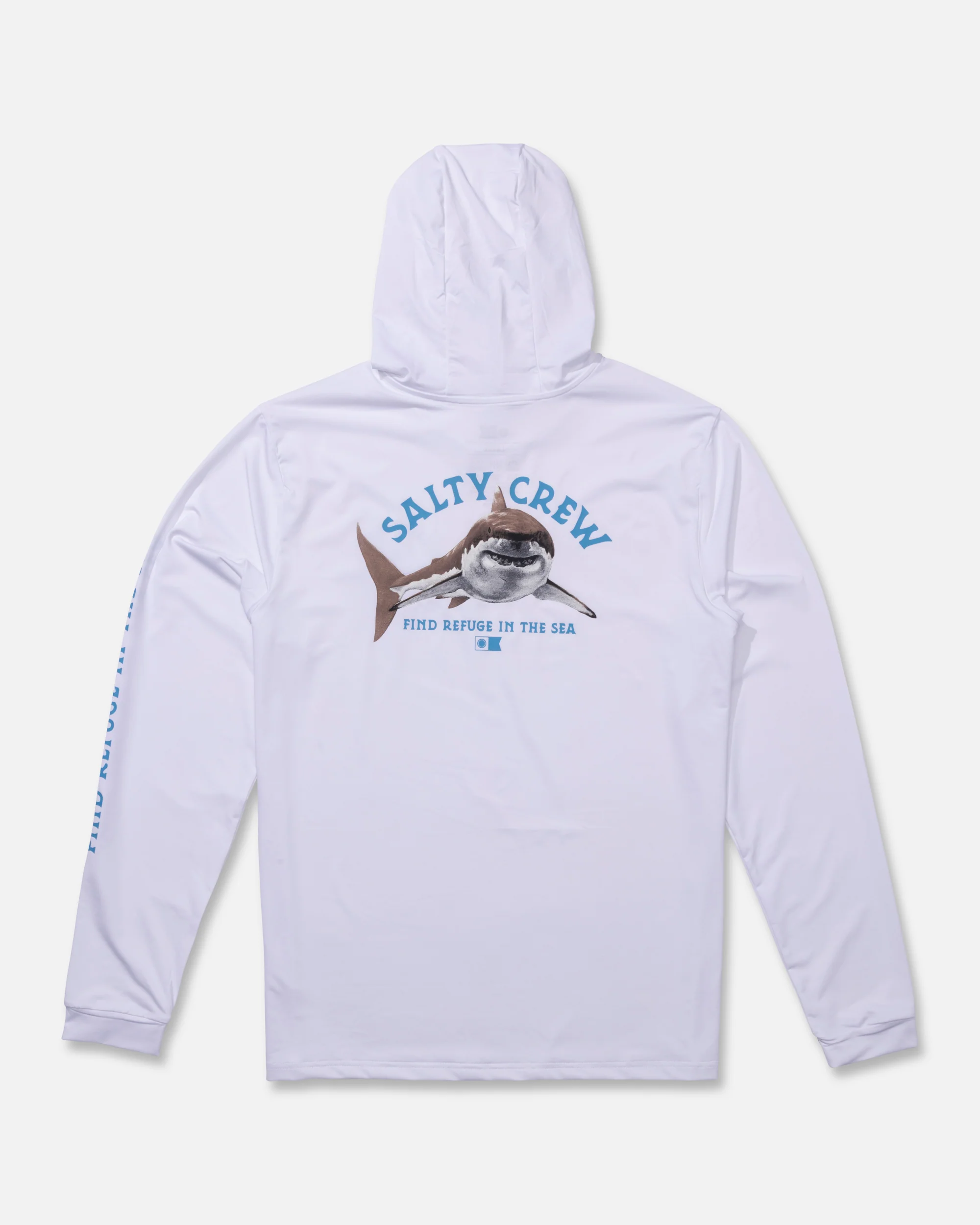 Lurking Sunshirt Hoodie - White