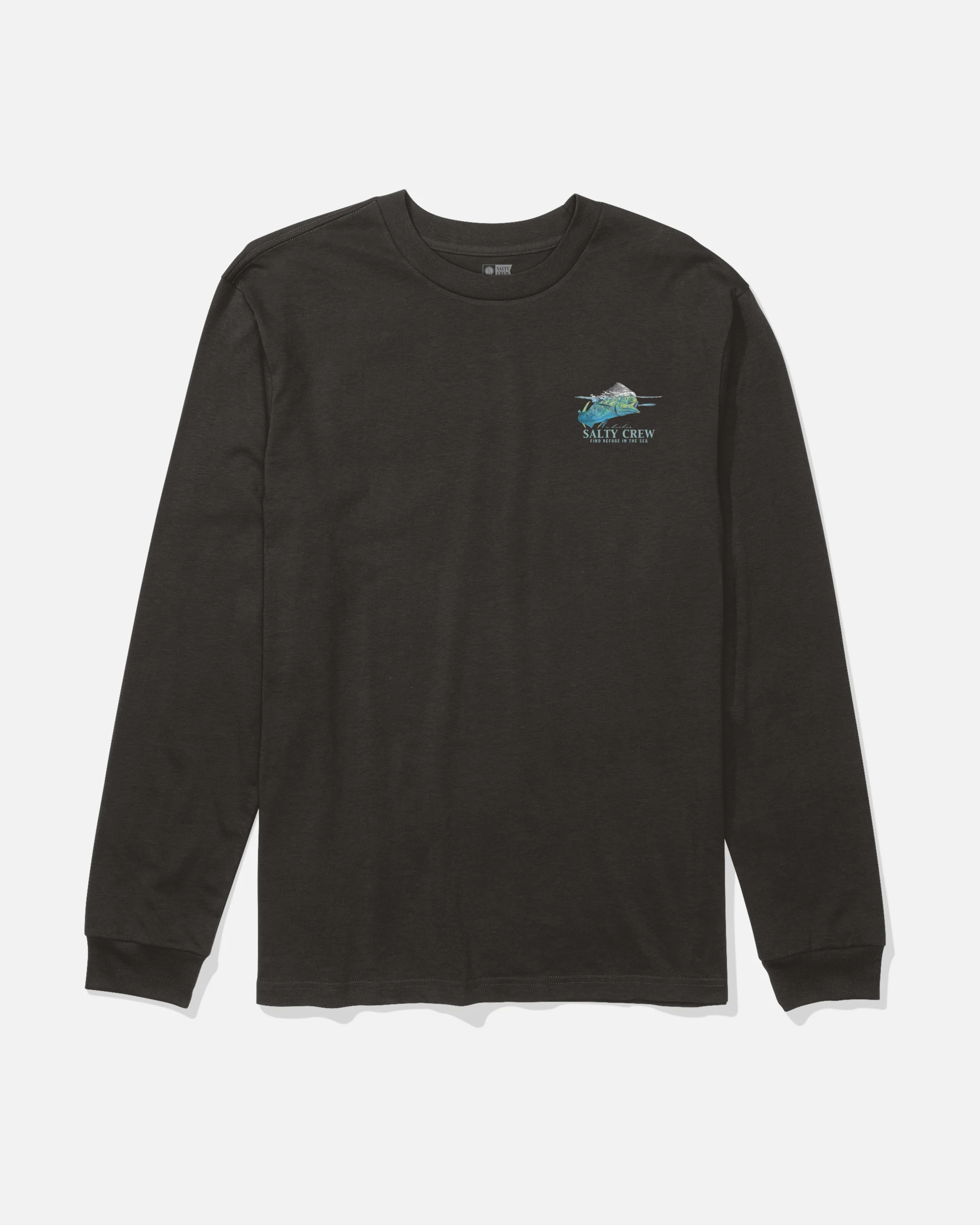 Mahi Surface Long Sleeve Tee - Black - Image 2