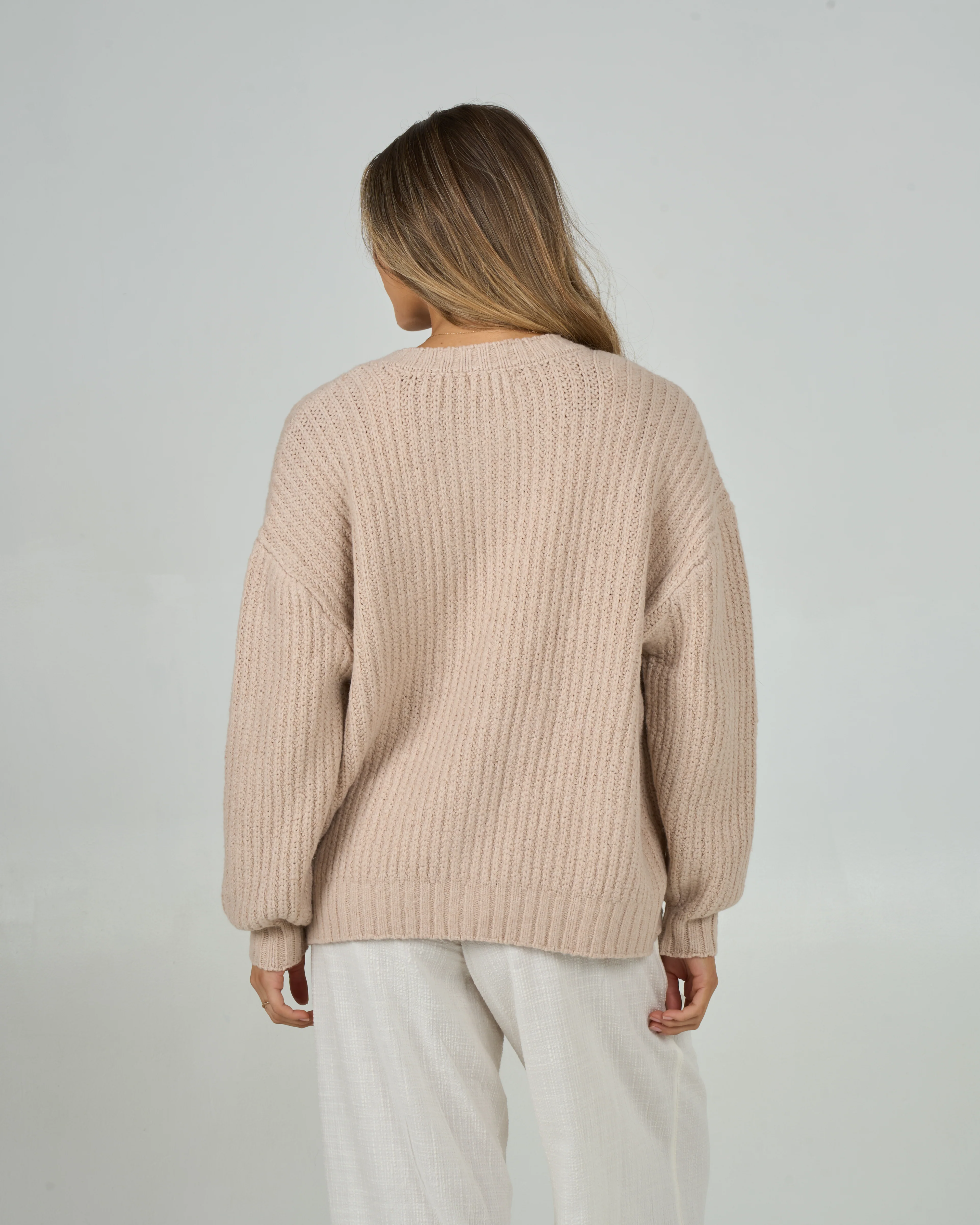 Mariner Cardigan - Oatmeal - Image 3