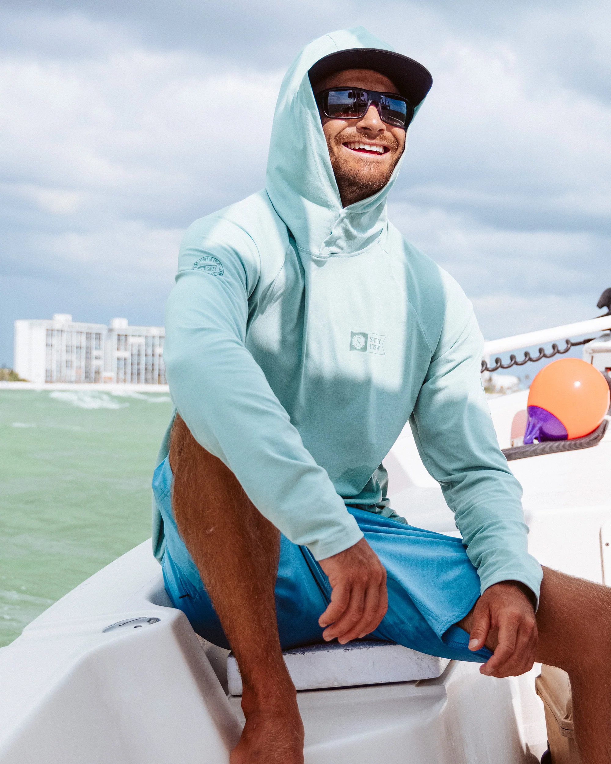 Mariner Lite UV Hoodie - Marine - Image 3