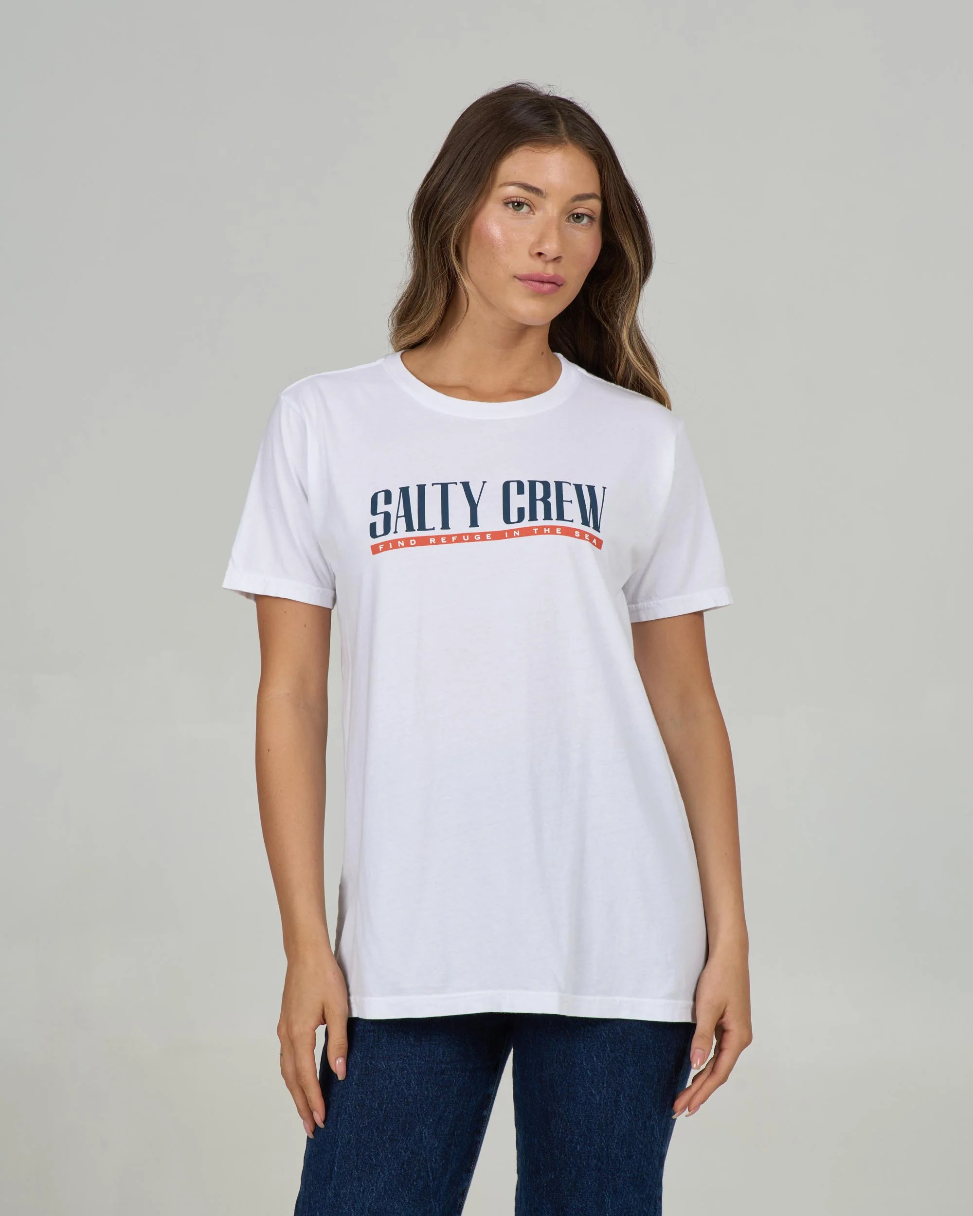 Marlin Paradise Boyfriend Tee - White - Image 2