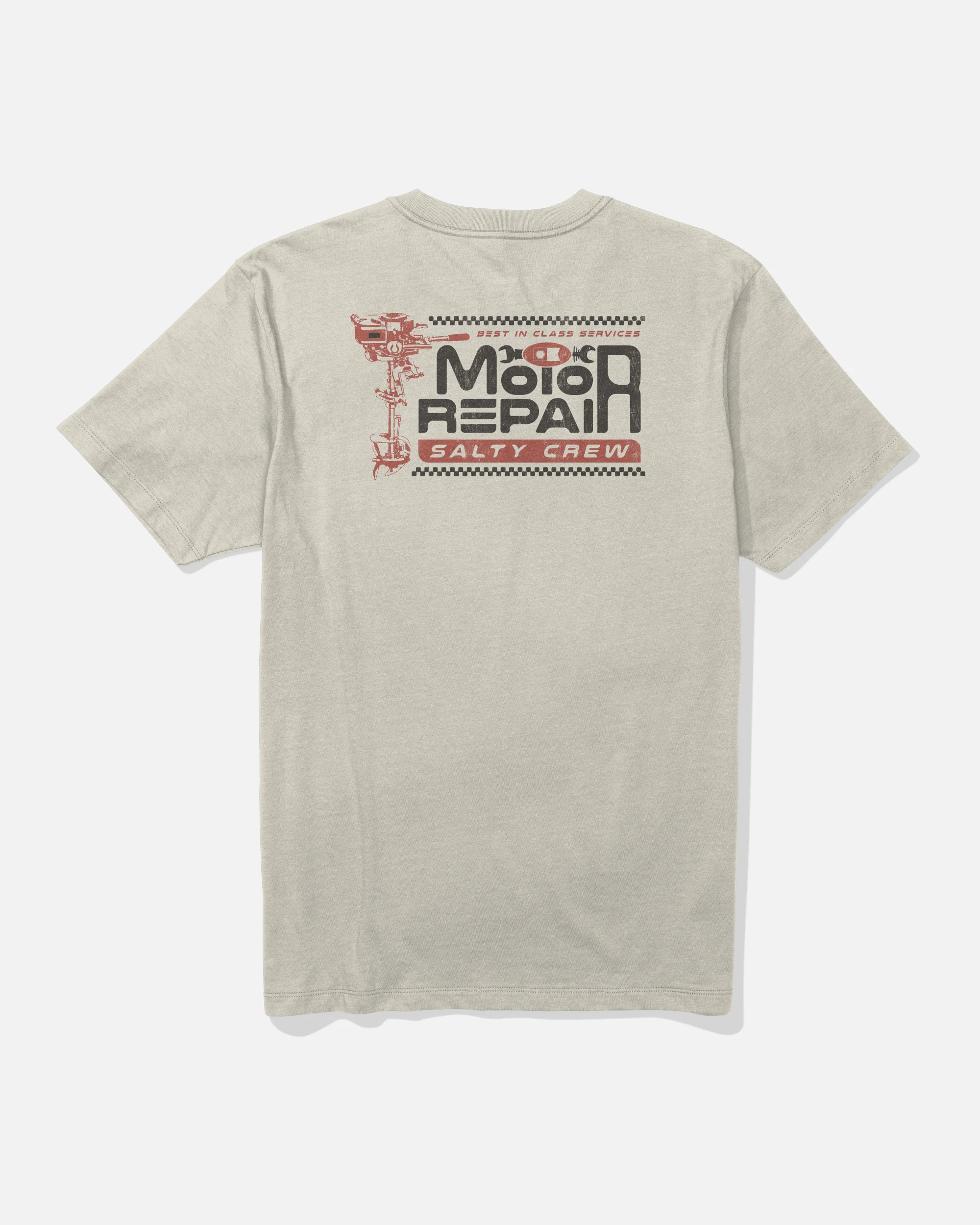 Motor Repair Tee - Bone