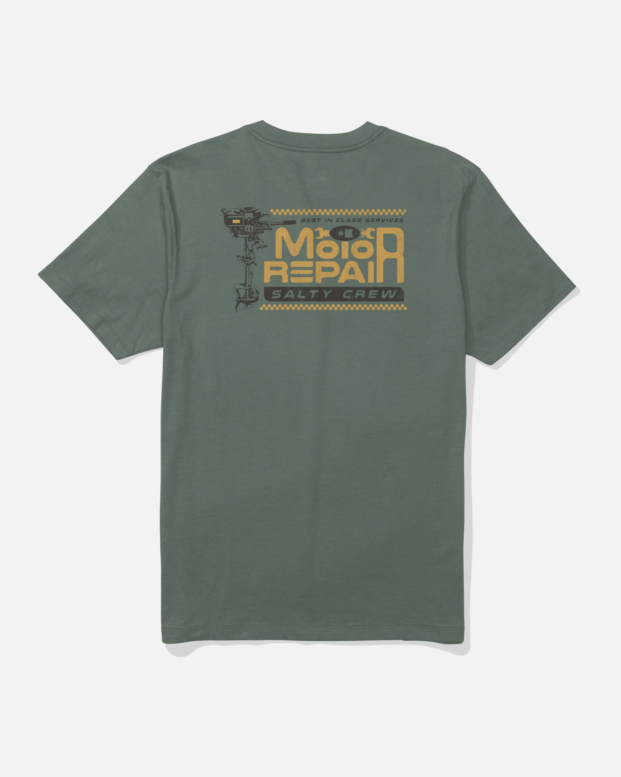 Motor Repair Tee - Laurel Wreath