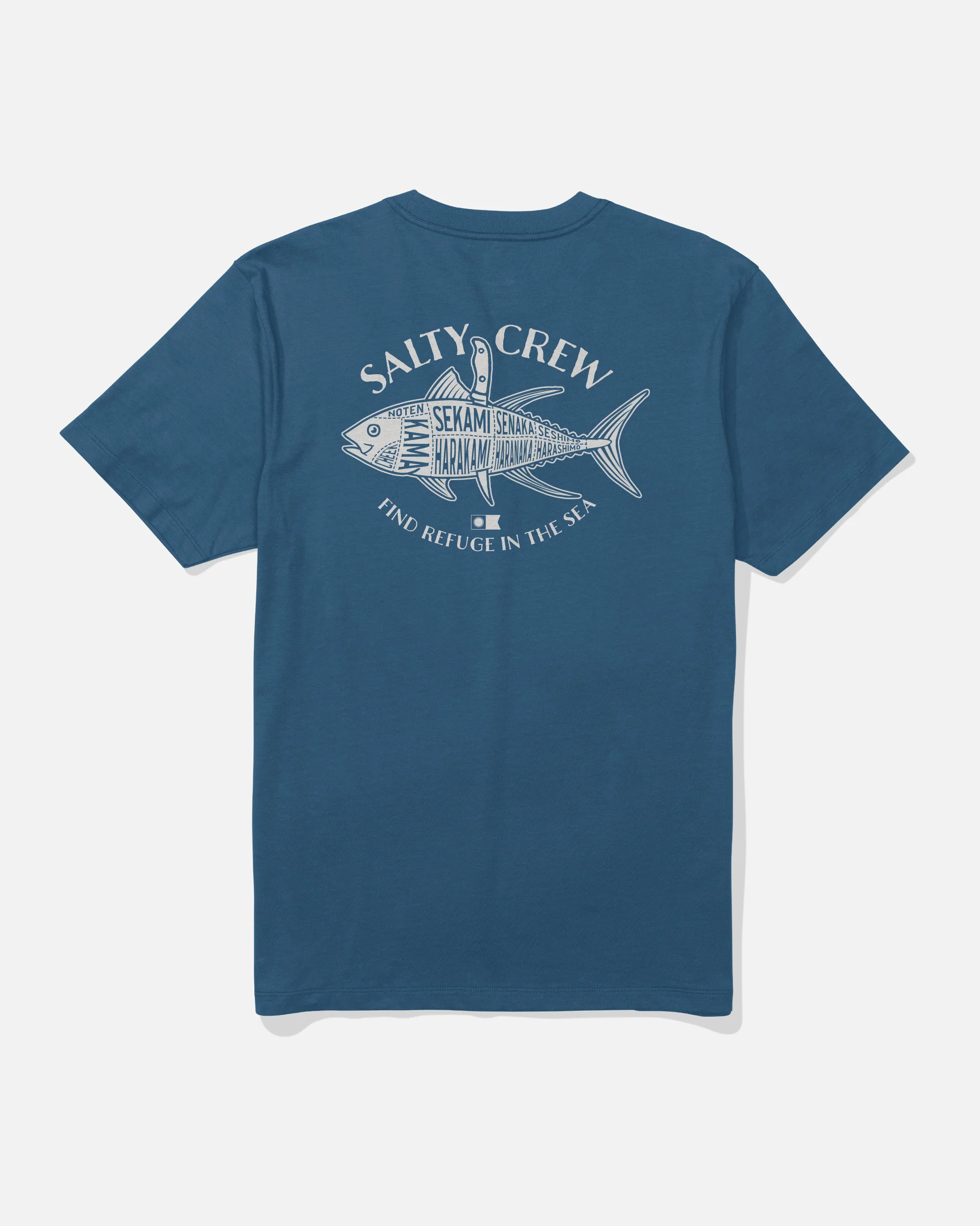 Omakase Tee - Cast Blue