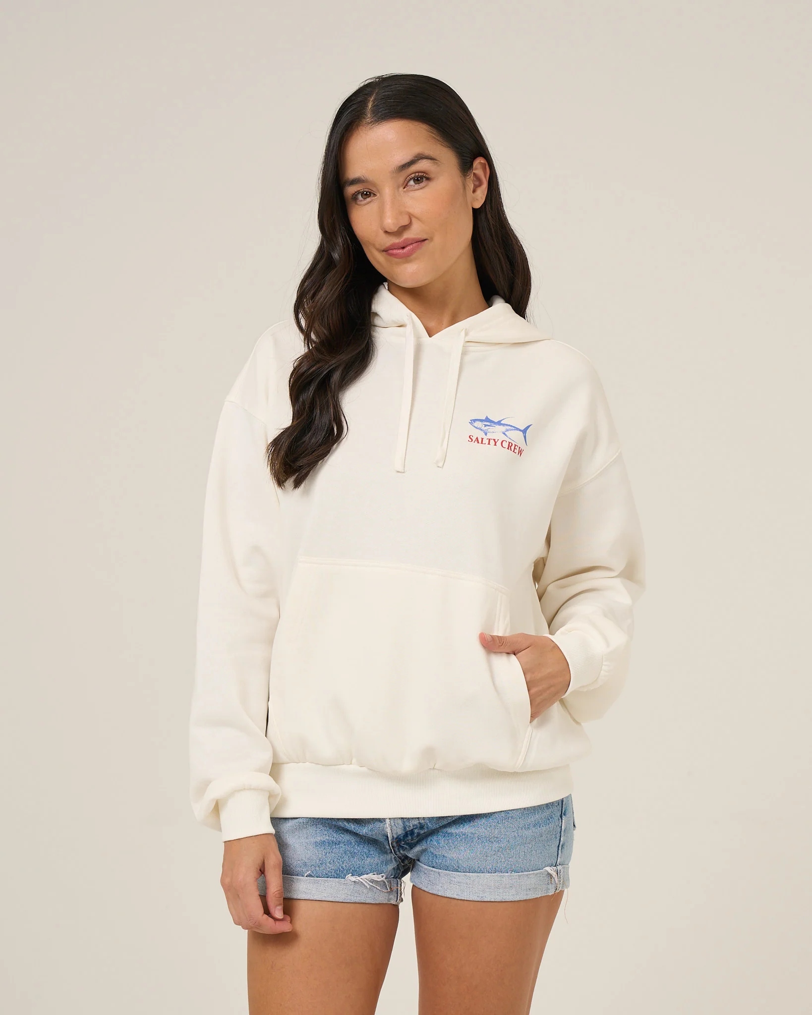 Overlay Hoodie - Off White - Image 2