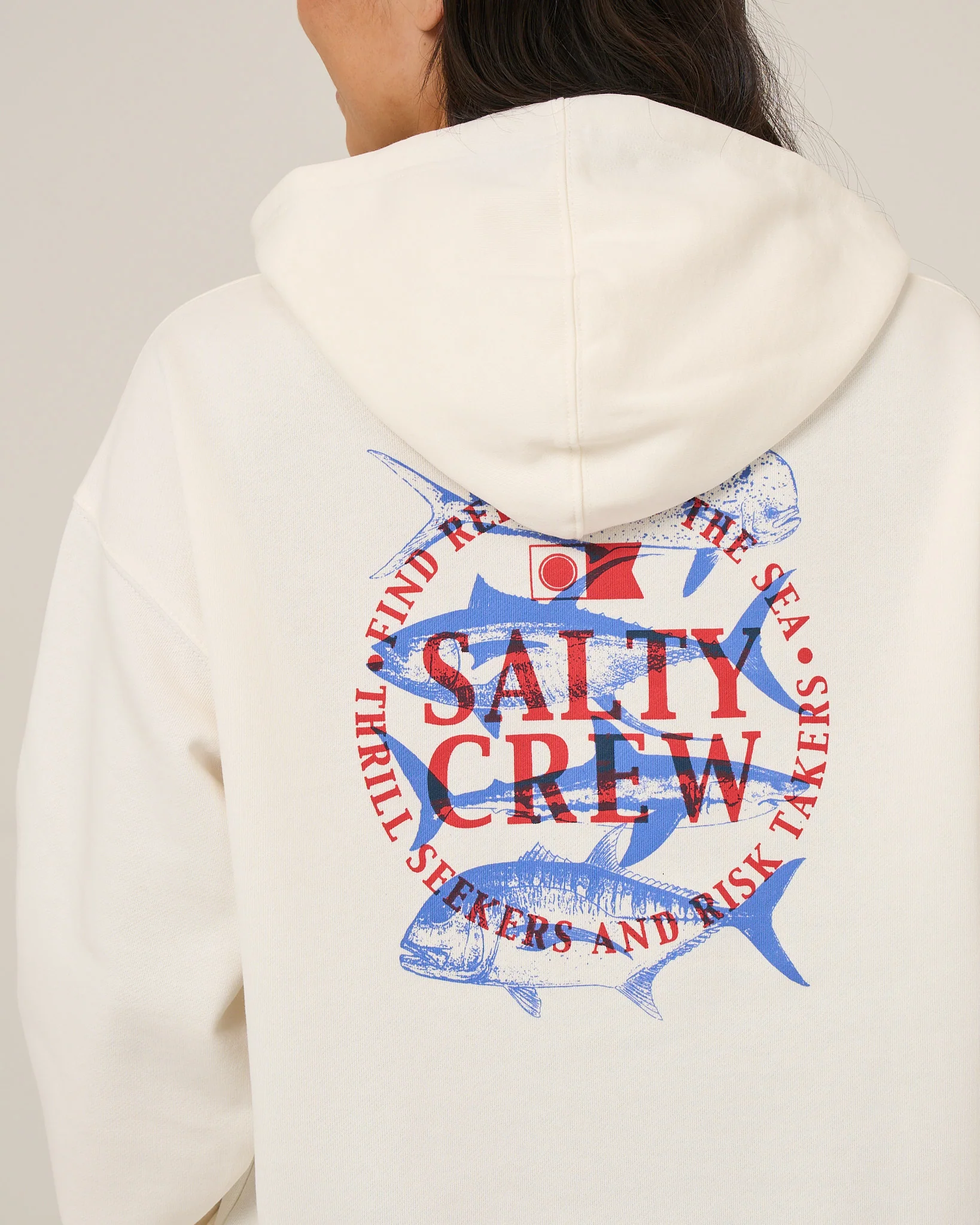 Overlay Hoodie - Off White - Image 4