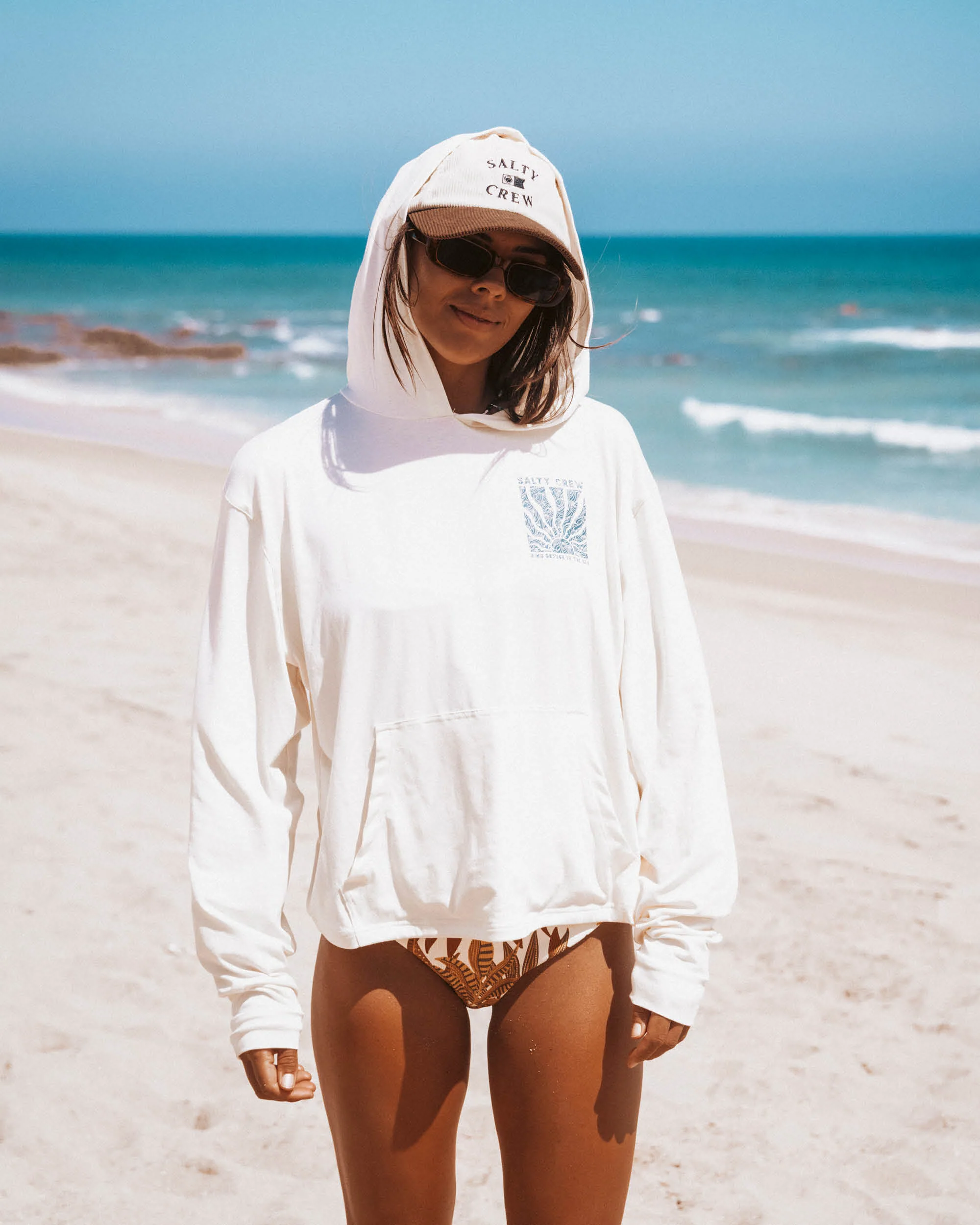 Perfect Set Tech Hoodie - Off White - Image 5