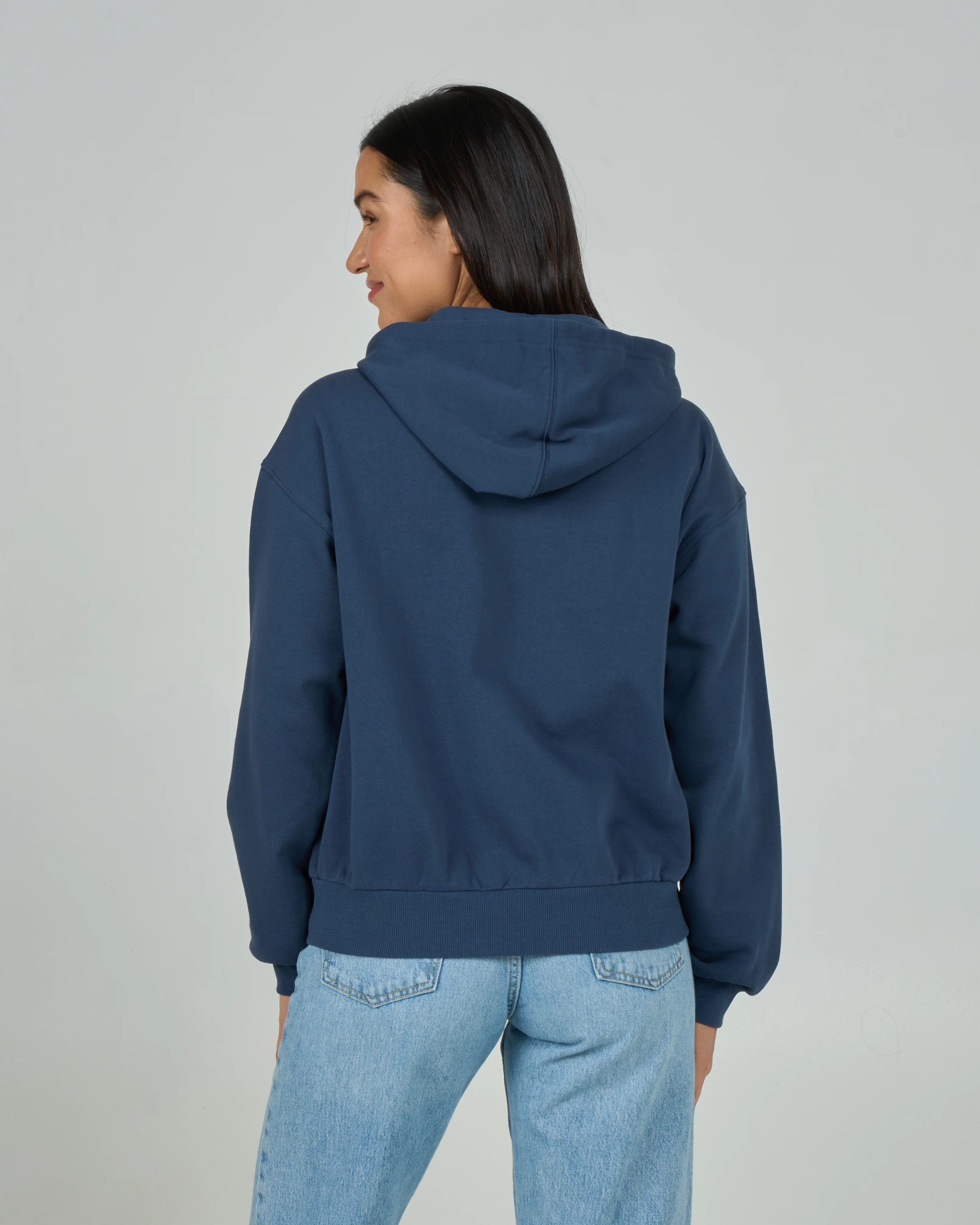 Rays Zip Hoodie - Midnight Navy - Image 2