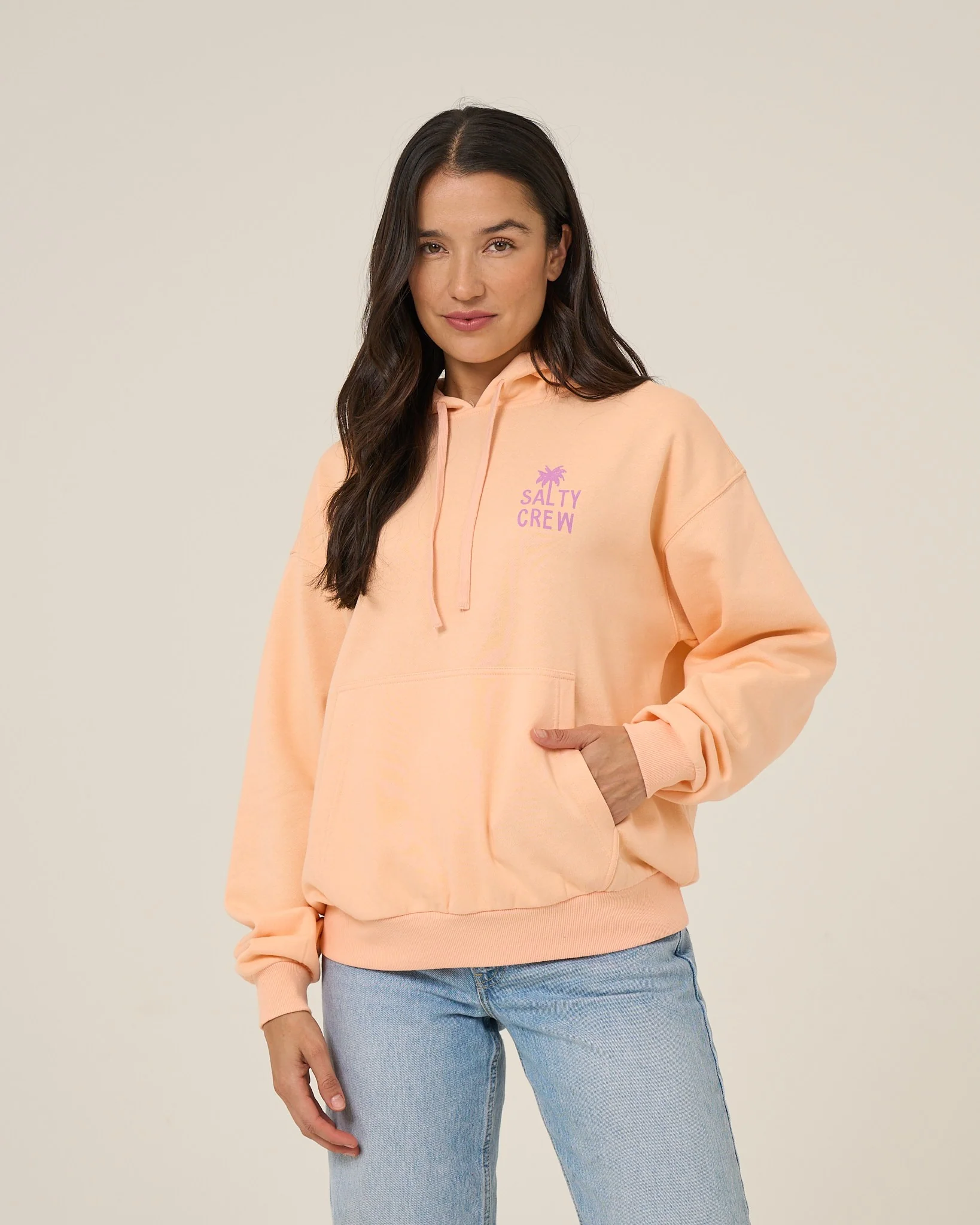 Rise And Smile Hoodie - Apricot - Image 2