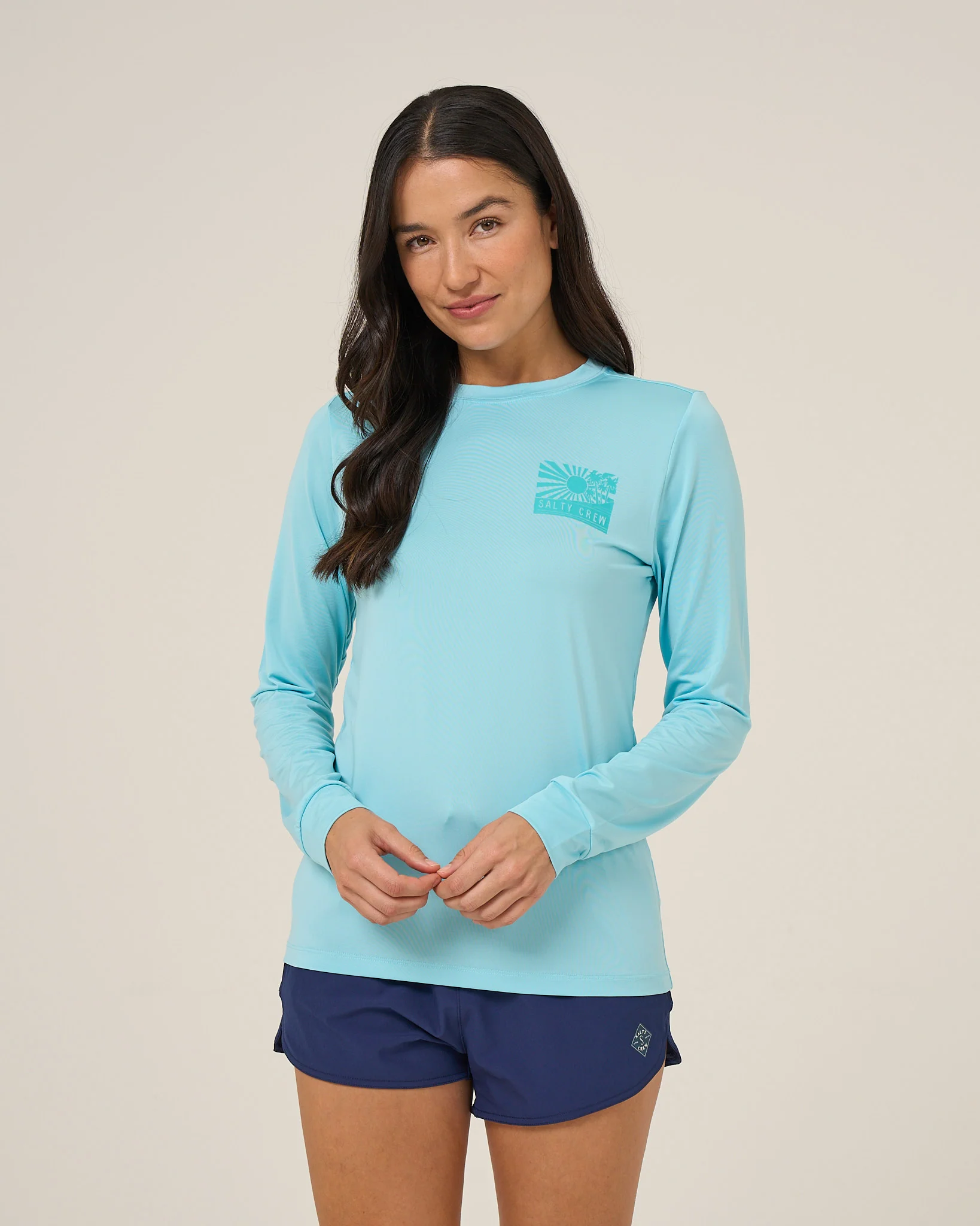 Rise And Smile Sunshirt - Aquamarine - Image 2