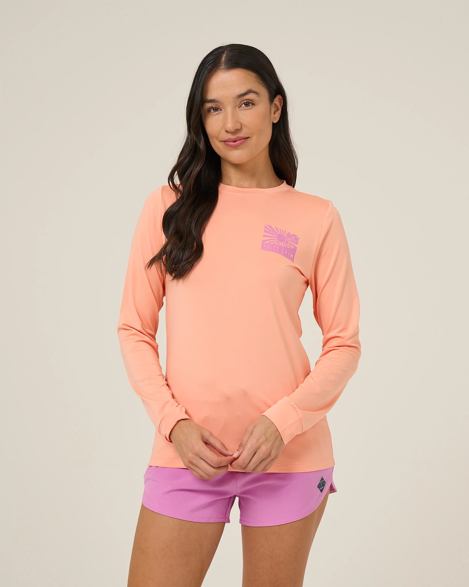 Rise And Smile Sunshirt - Papaya - Image 2