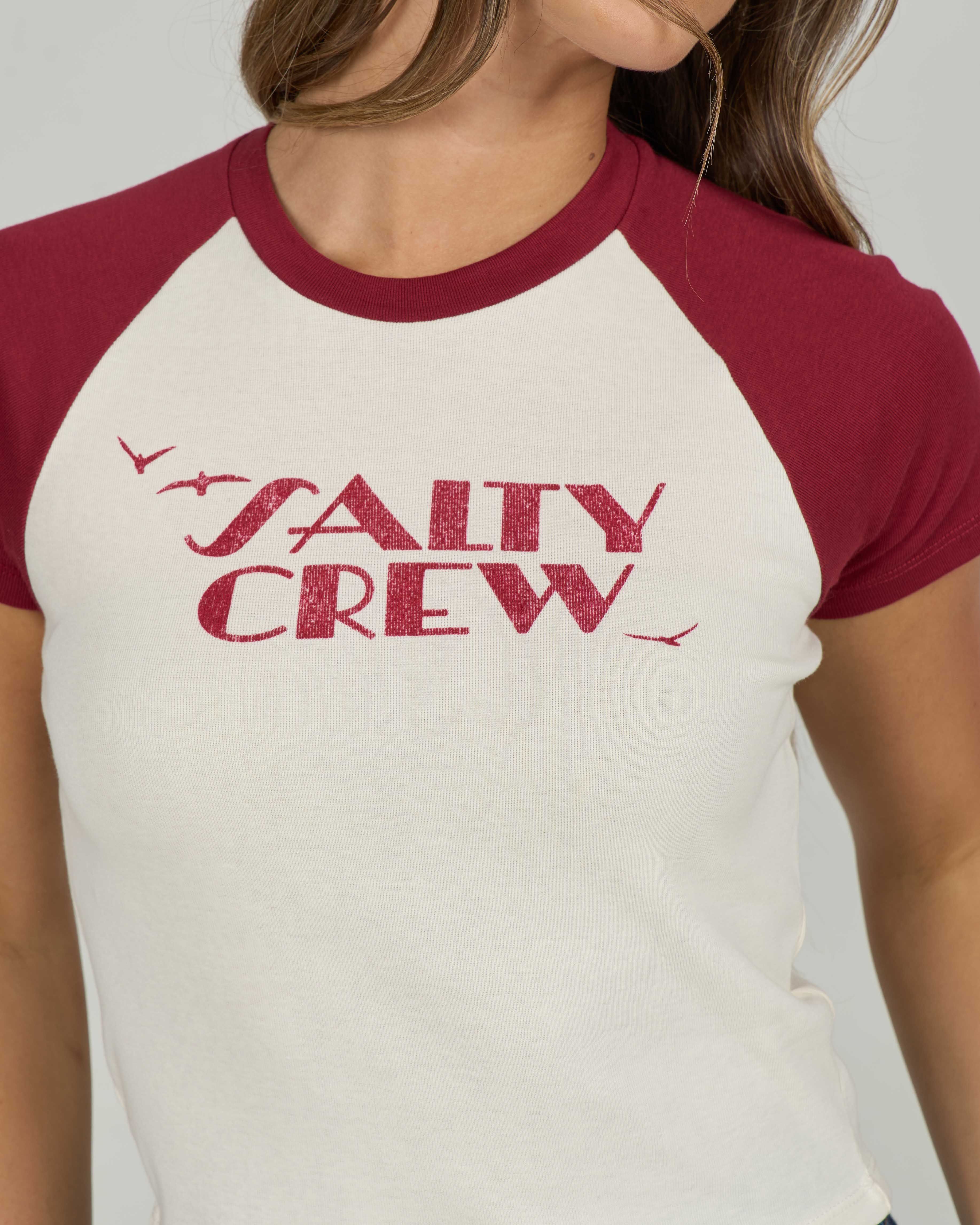 Sailor Delight Raglan Tee - Plum - Image 3