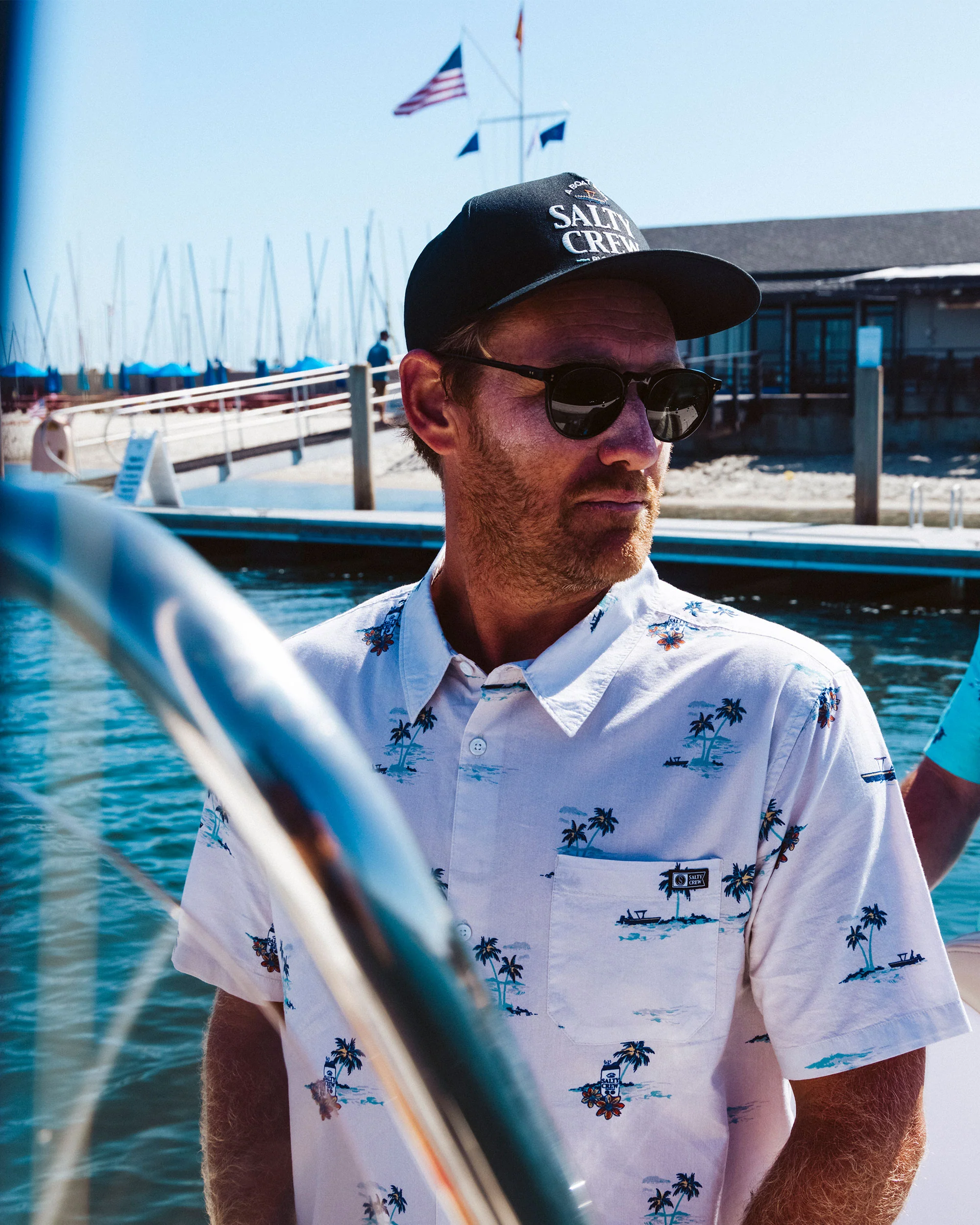 Salty Brew Button Up - Bone - Image 3