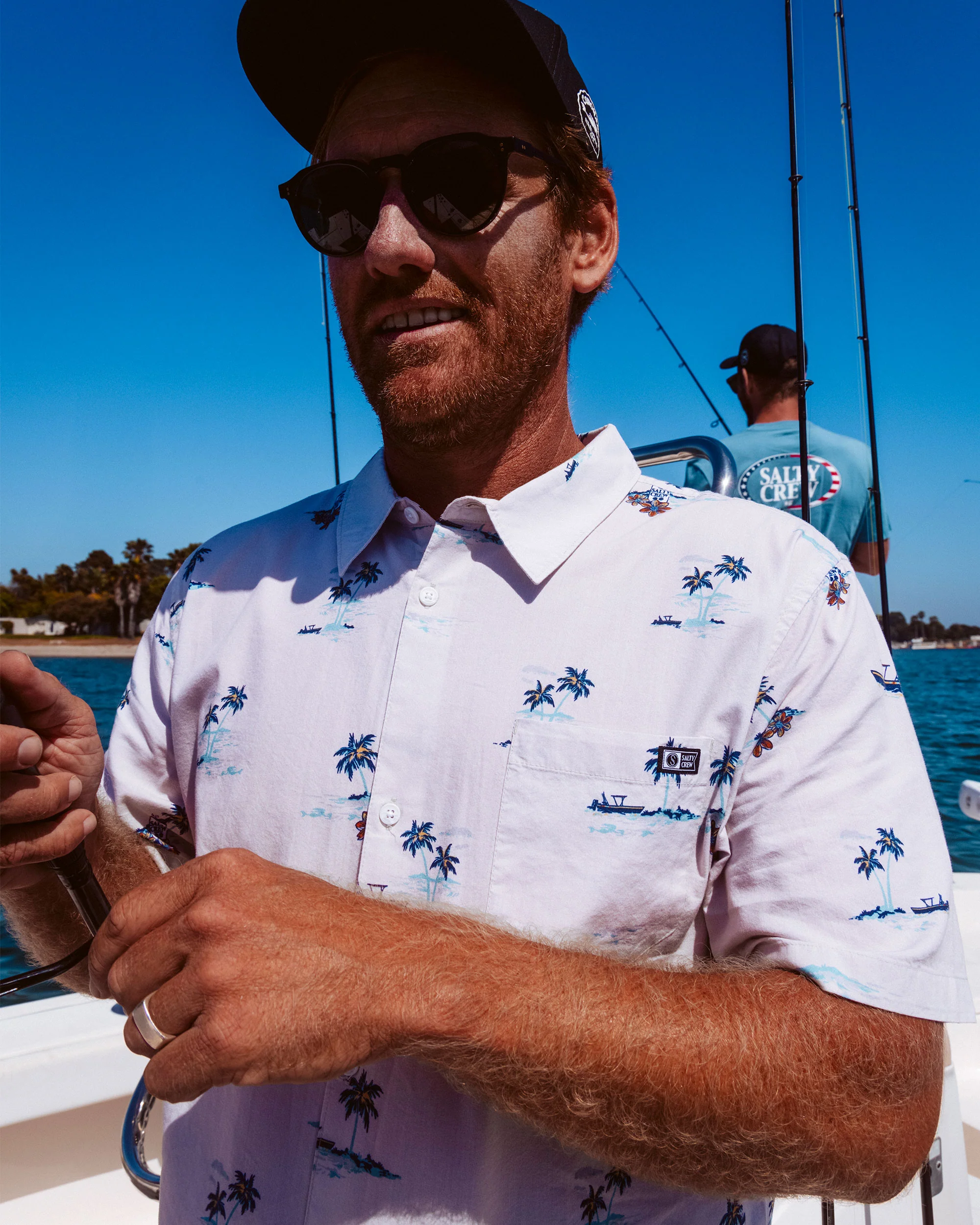 Salty Brew Button Up - Bone - Image 4