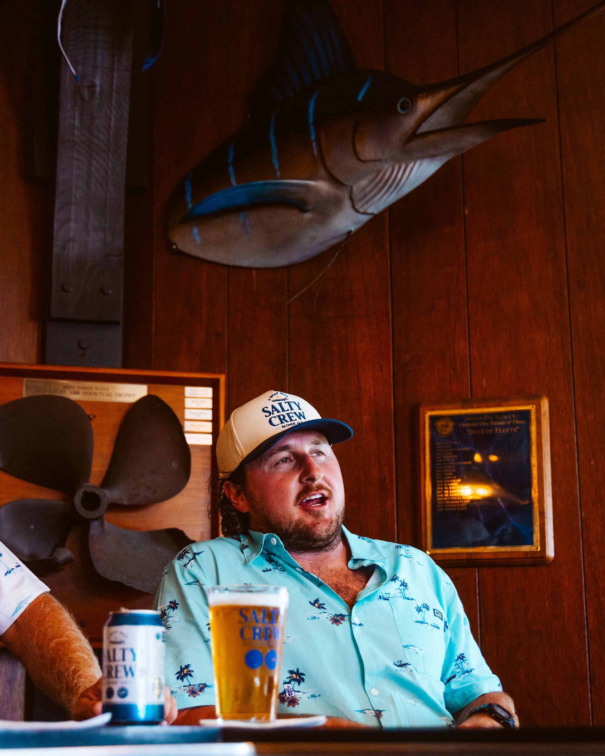 Salty Brew Button Up - Mackerel - Image 3