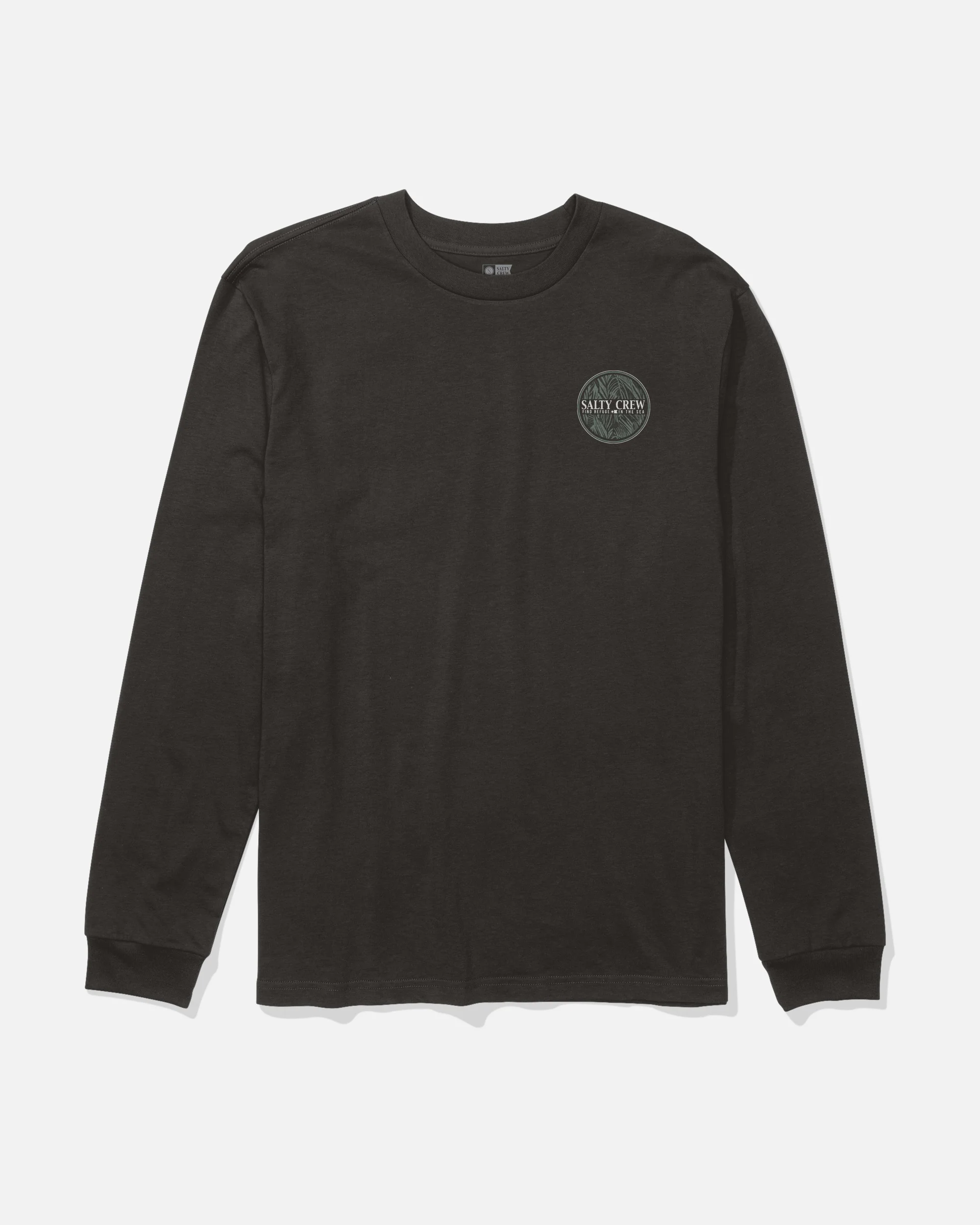 Salty Fill Long Sleeve Tee - Black - Image 2