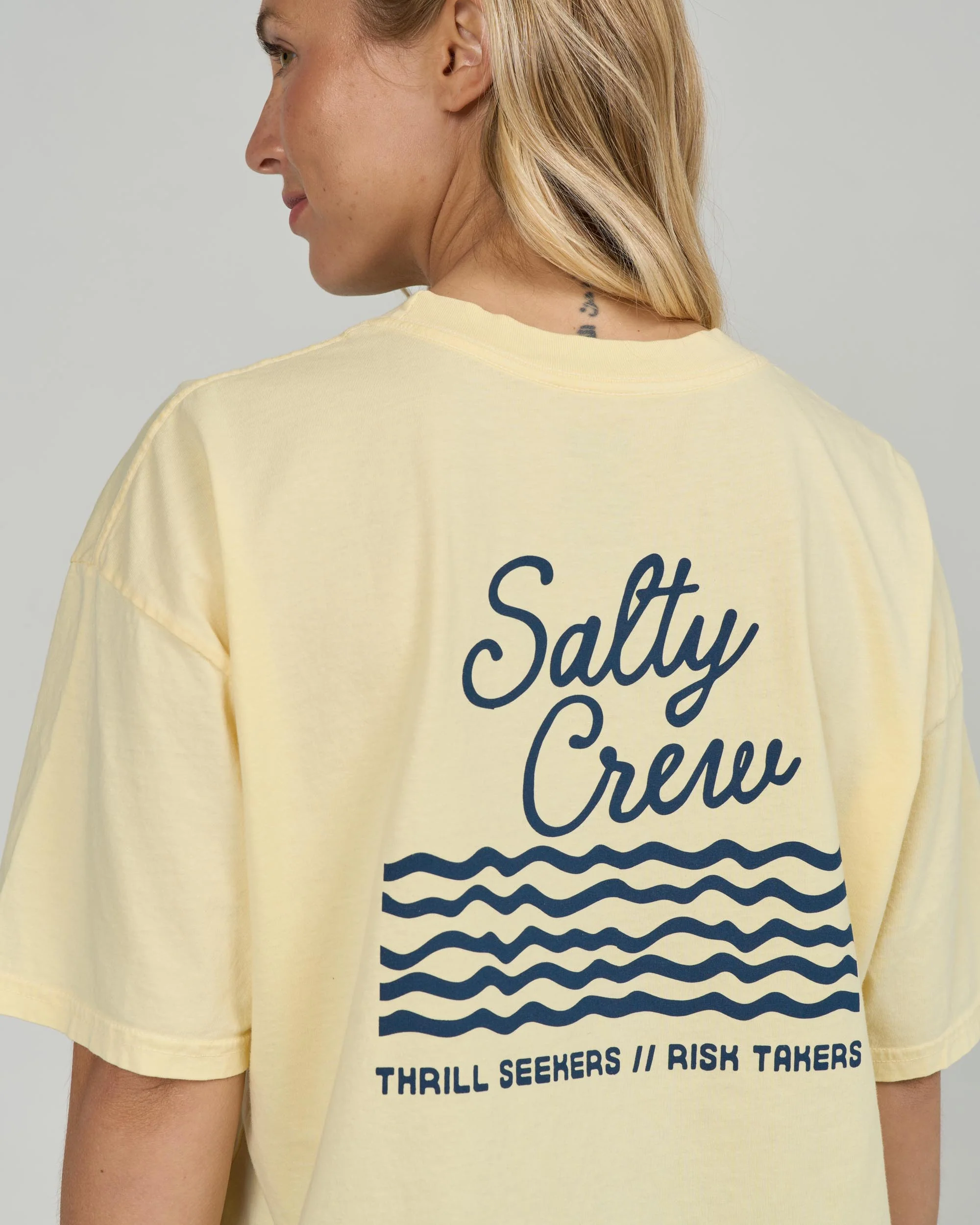 Salty Skimmer Tee - Sunshine - Image 3