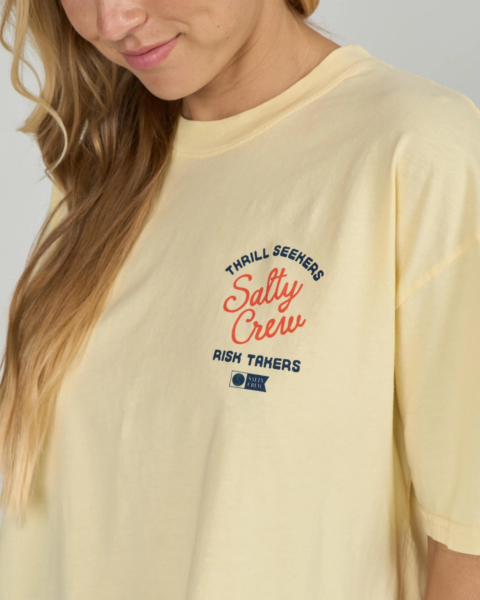 Salty Skimmer Tee - Sunshine - Image 4