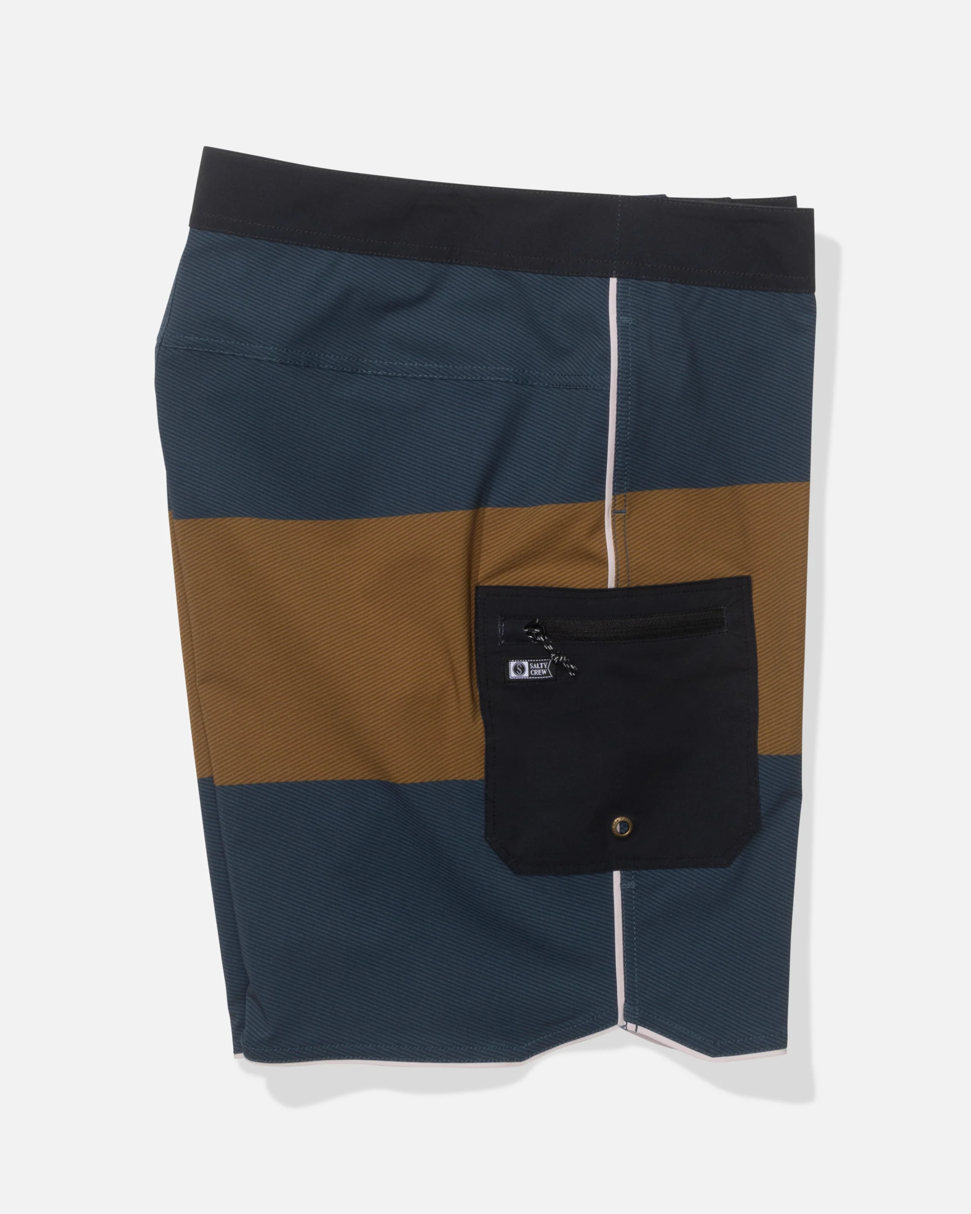 Session 19" Block Boardshort - Midnight Navy - Image 3