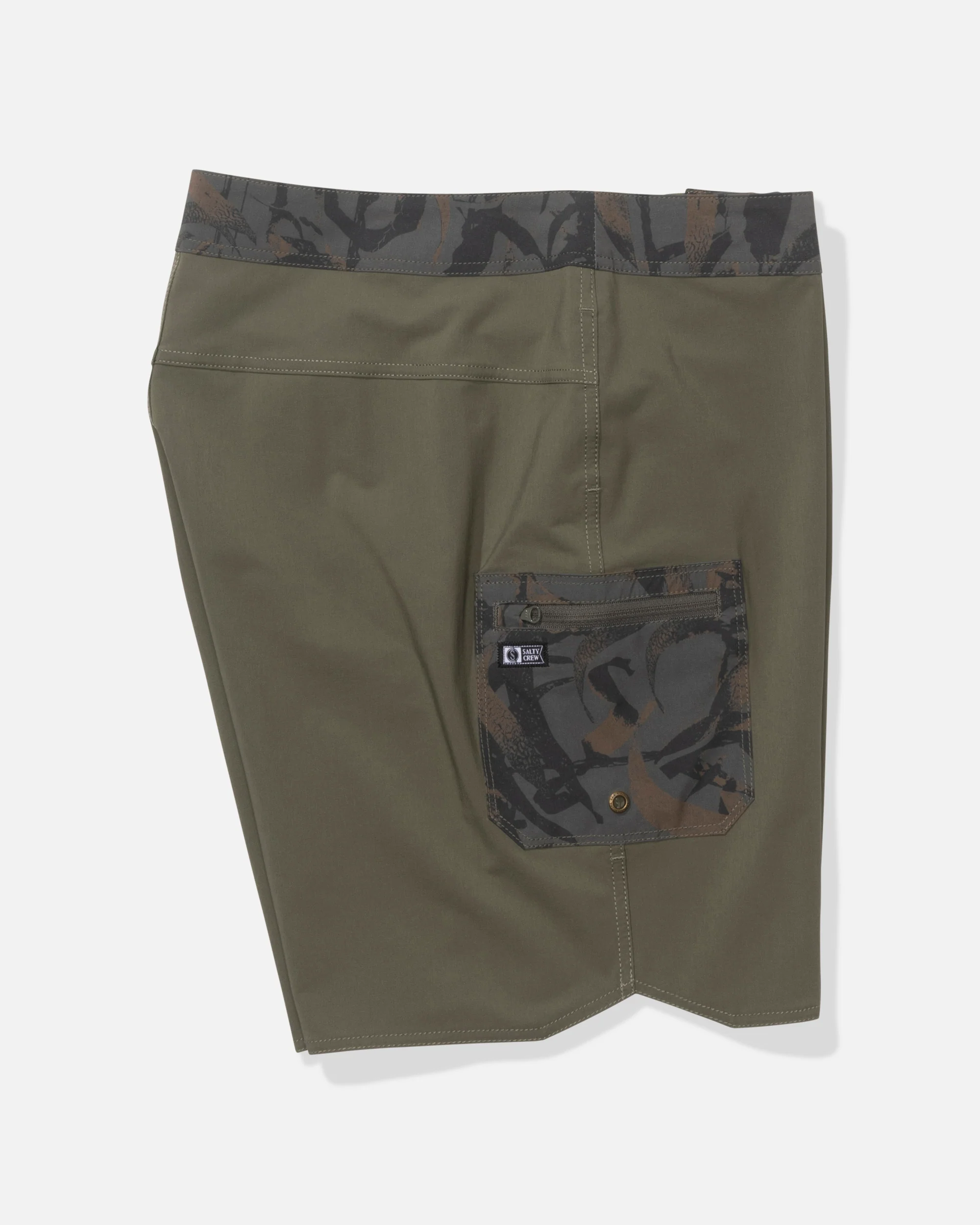 Session 19" Boardshort - Dusty Olive - Image 3