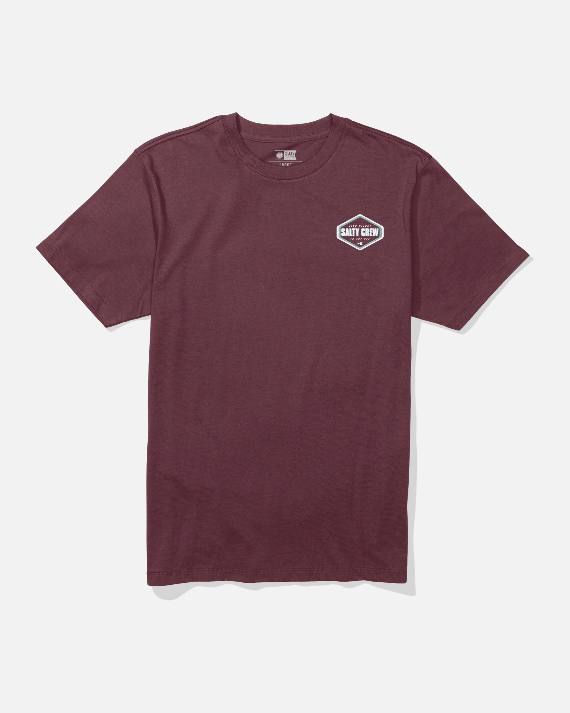 Shapely Tee - Burgundy - Image 2
