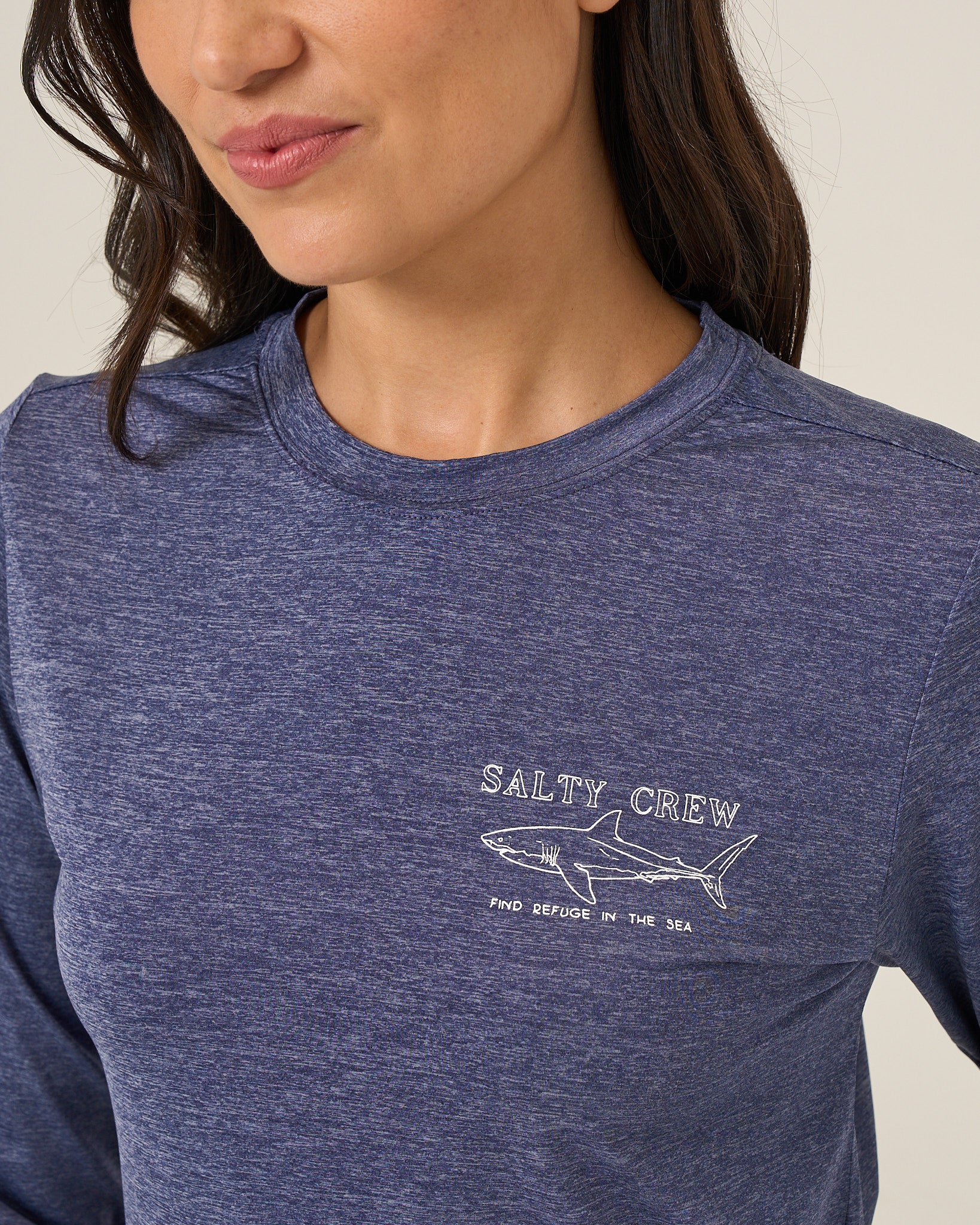 Shark Anatomy Sunshirt - Bright Navy - Image 3
