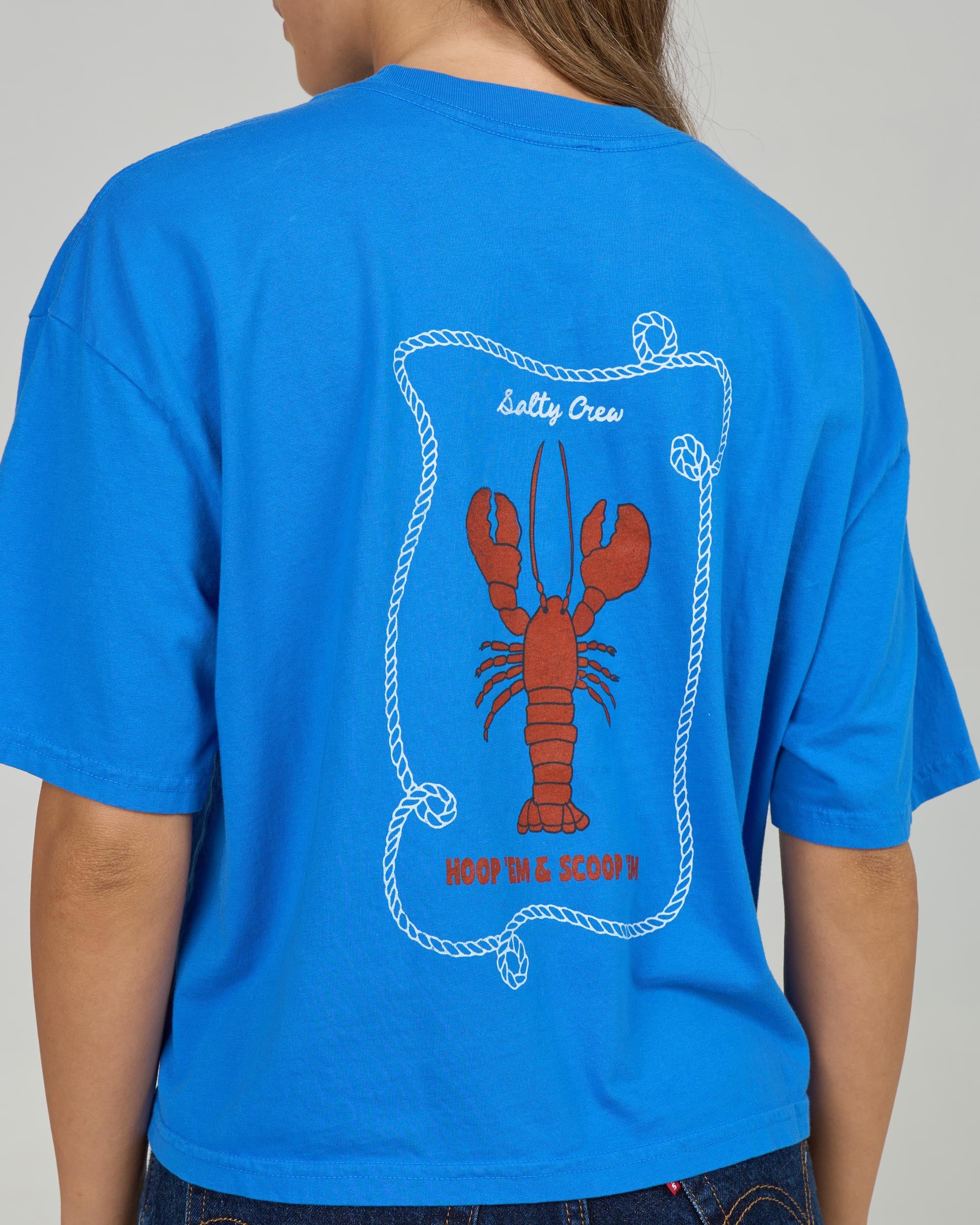 Shellbrate Skimmer Tee - Bold Blue - Image 3