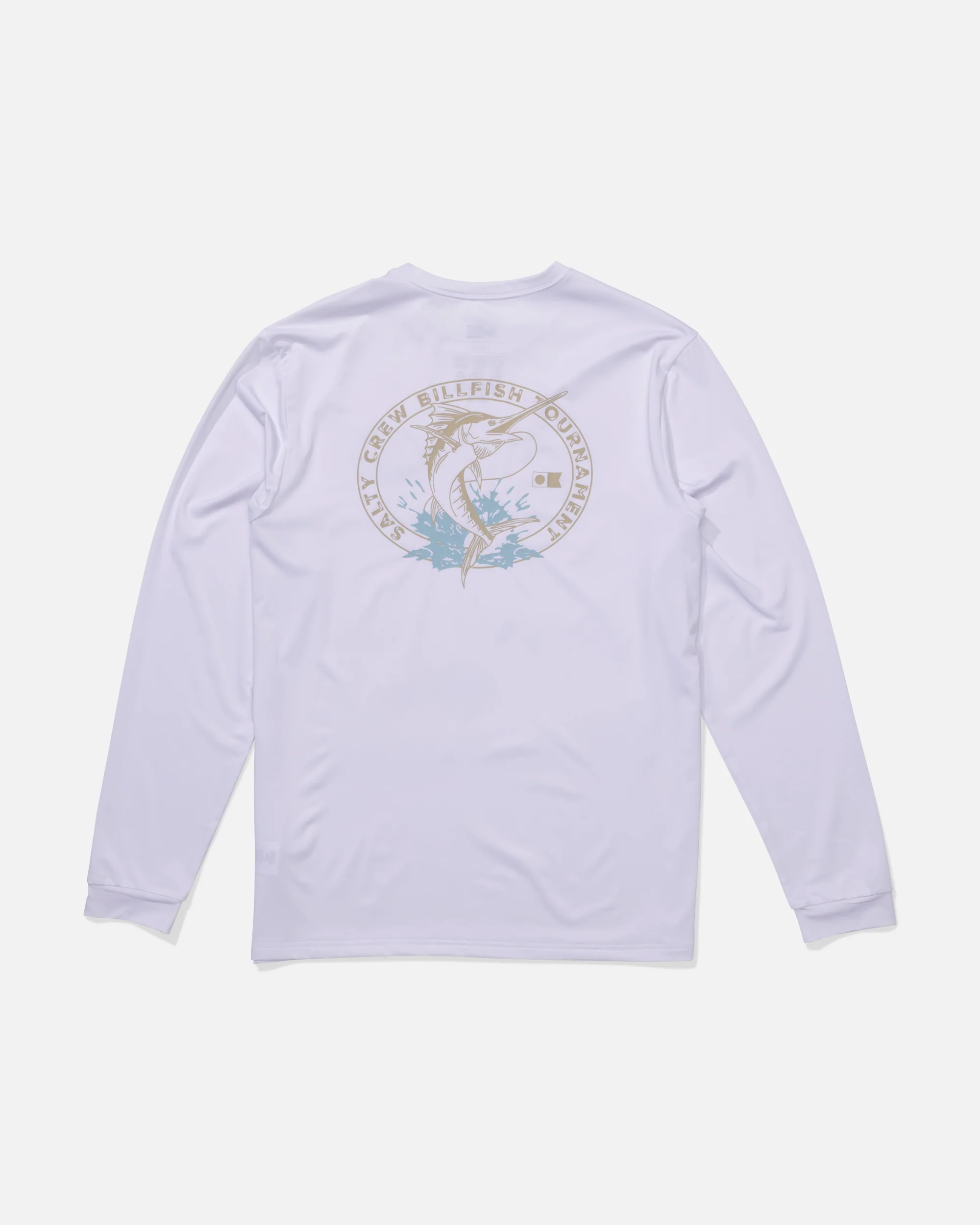 Shootout Long Sleeve Sunshirt - White - Image 2