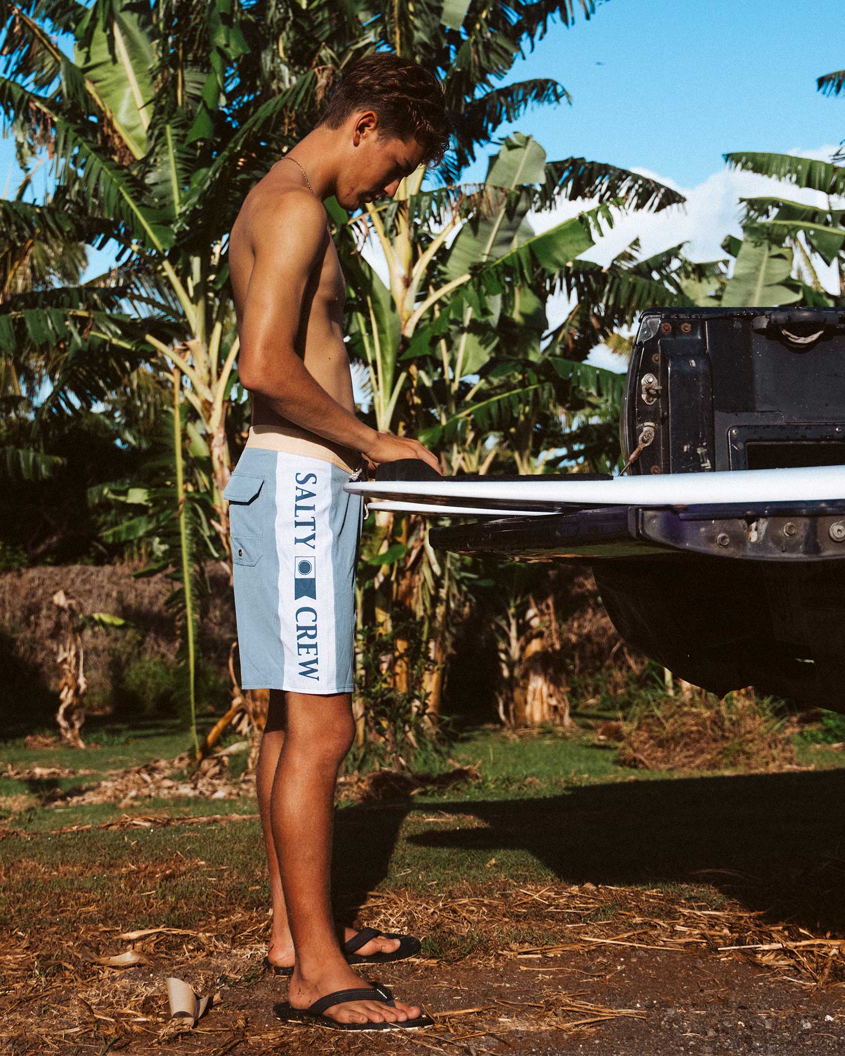 Sidebar 18" Boardshort - Iron - Image 5