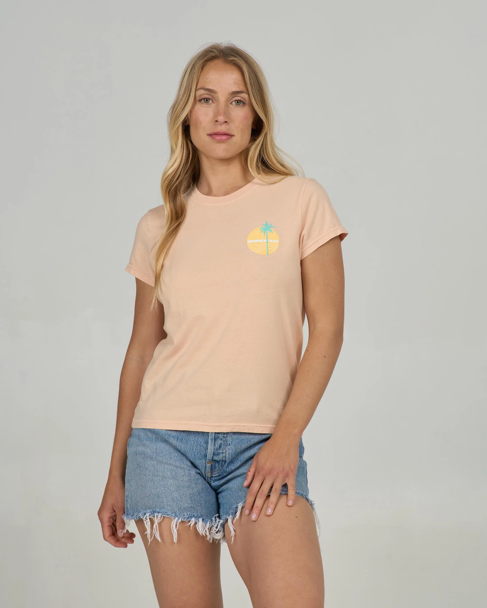 Simplicity Modern Tee - Apricot - Image 2
