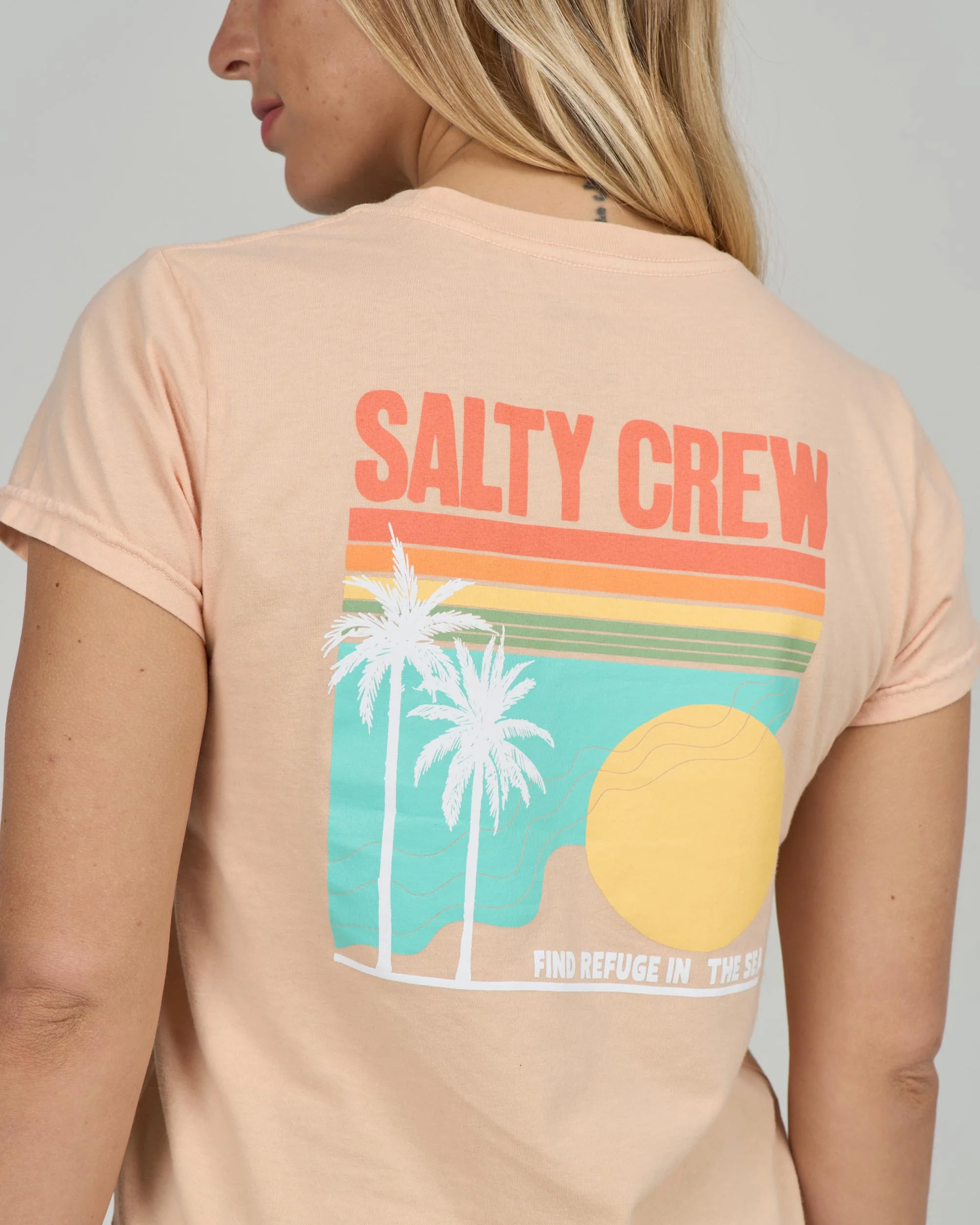 Simplicity Modern Tee - Apricot - Image 3