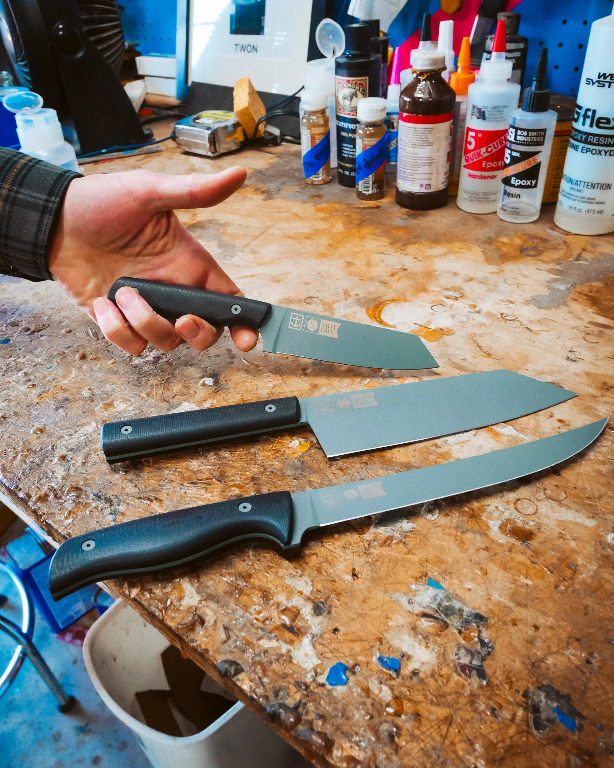 Leucadia x Salty Crew 5” Snapper Utility Knife - Image 8