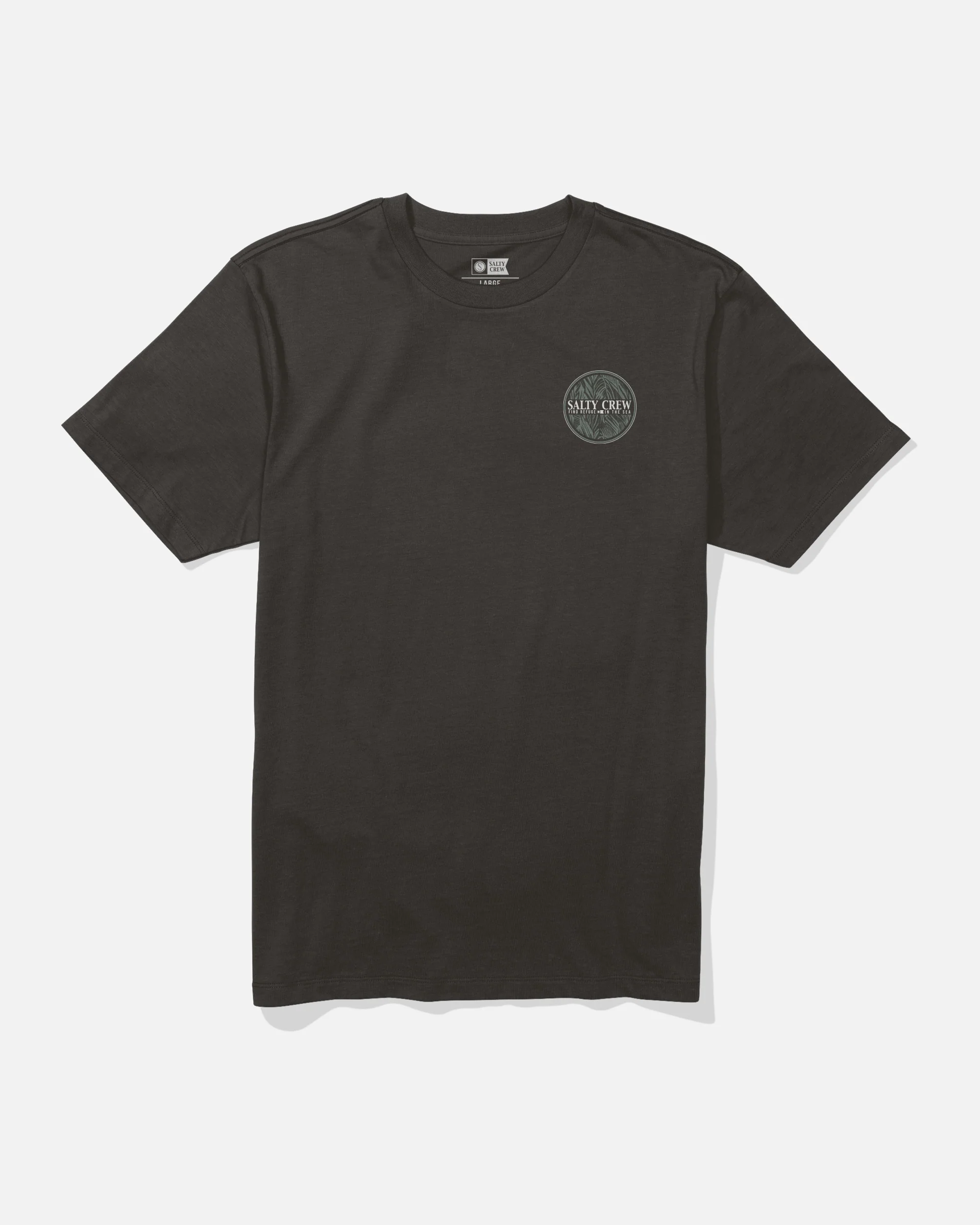 Split Fill Tee - Black - Image 2