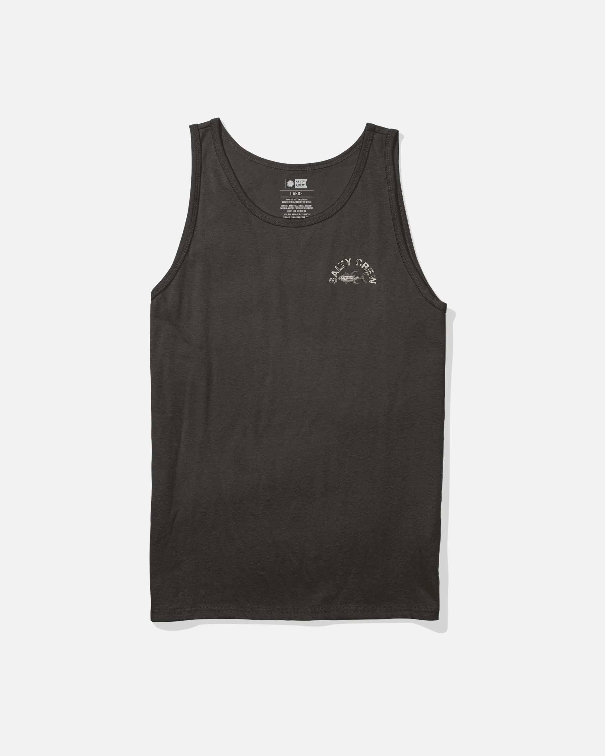 Stamped Tank - Black - Image 2