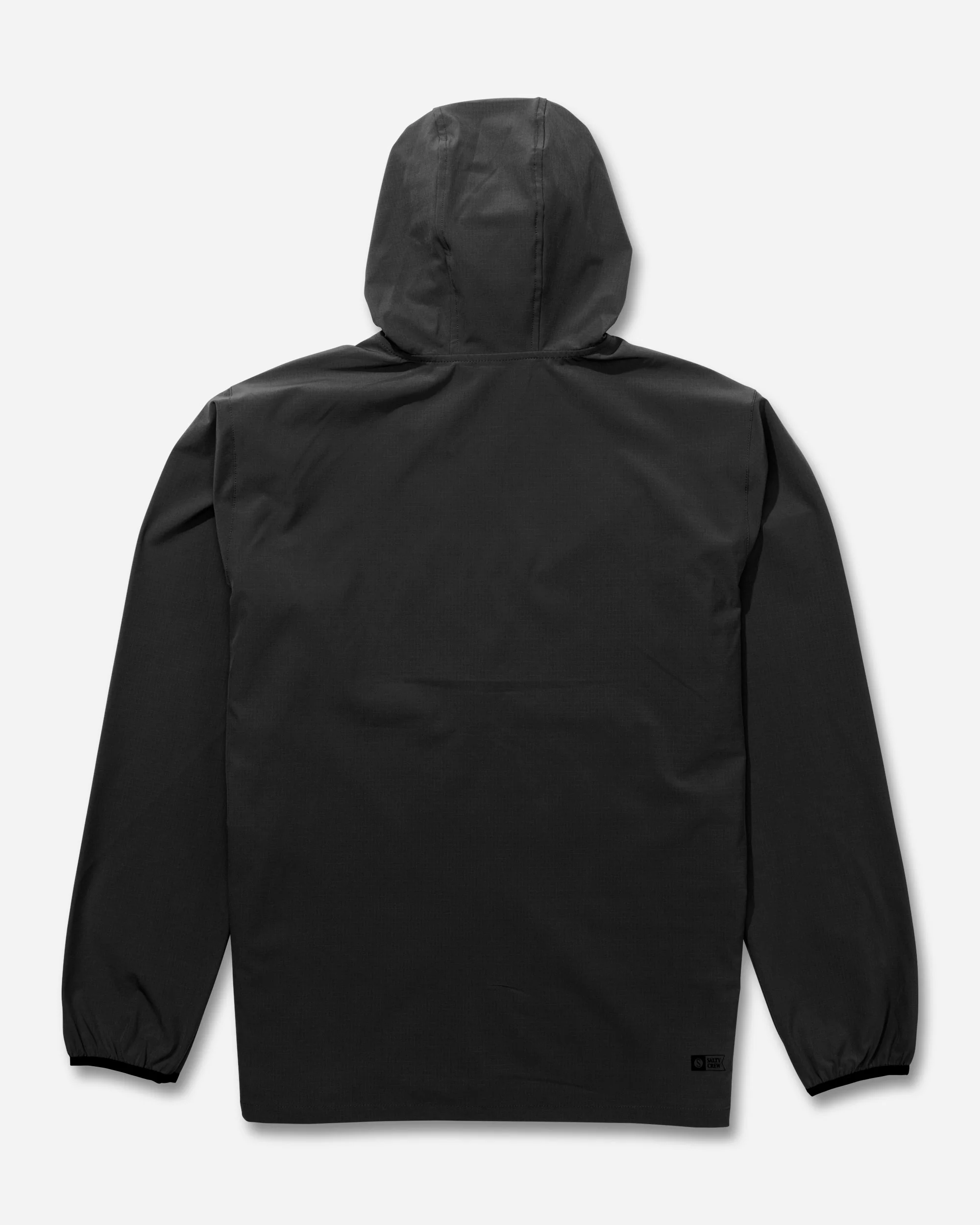 Stowaway Windbreaker Jacket - Black Marle - Image 2