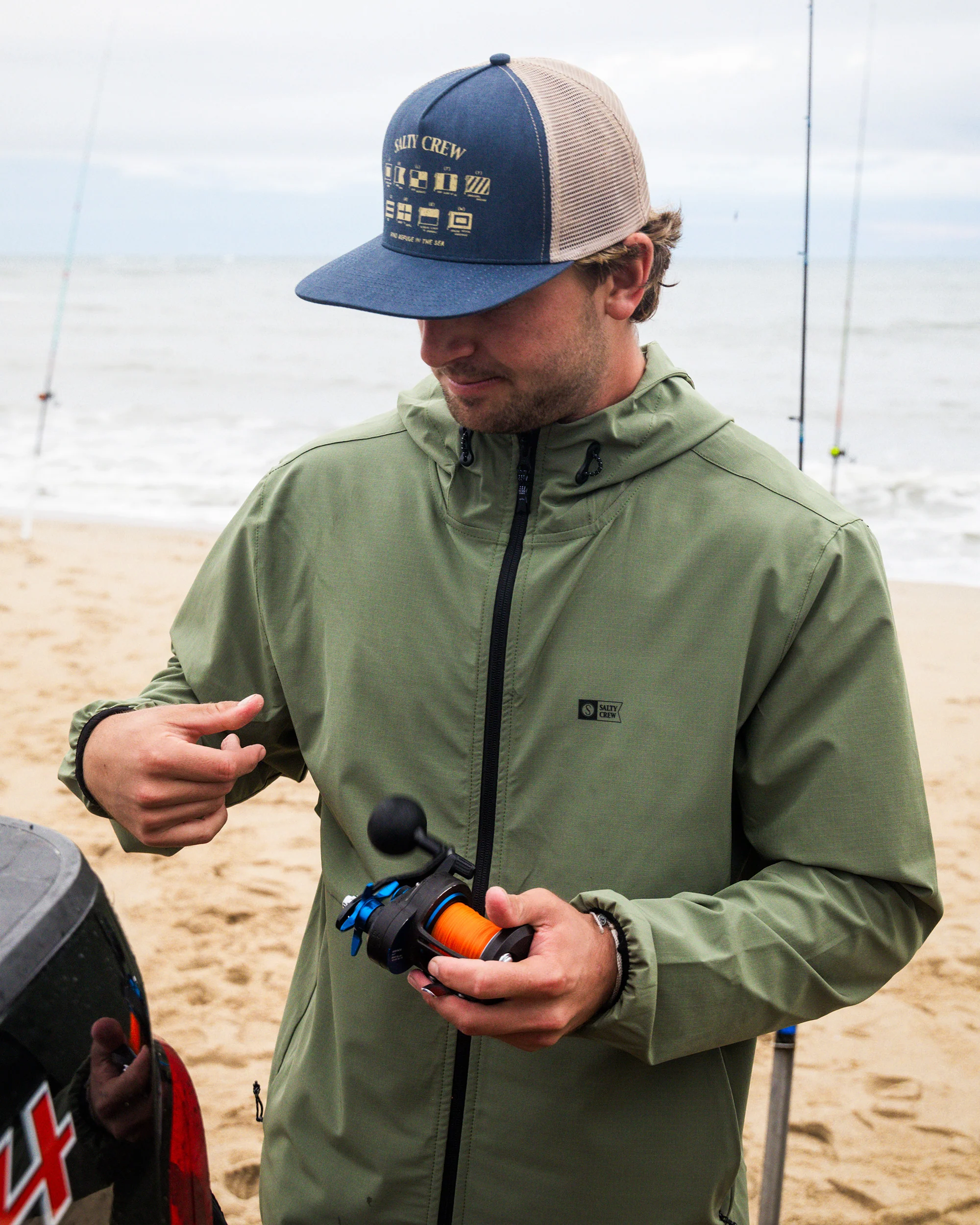 Stowaway Windbreaker Jacket - Four Leaf Clover - Image 3