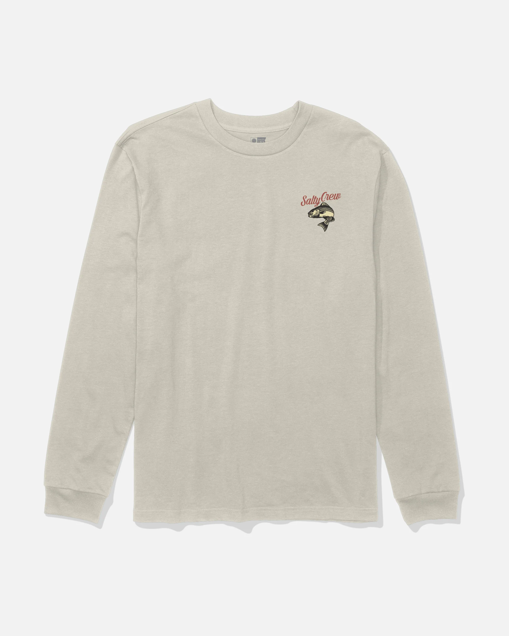 Striped Long Sleeve Tee - Bone - Image 2