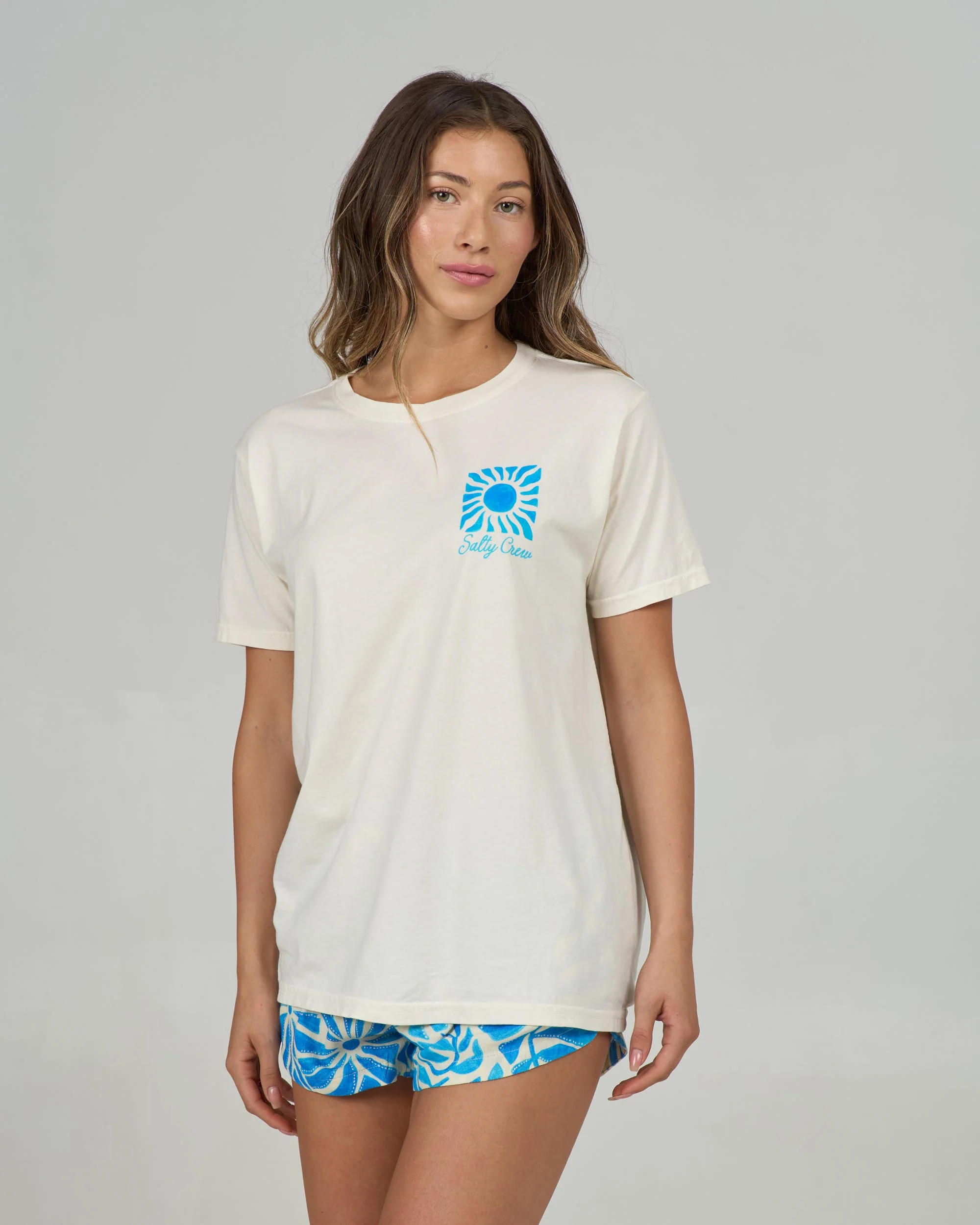 Sunblock Boyfriend Tee - Off White - Image 2